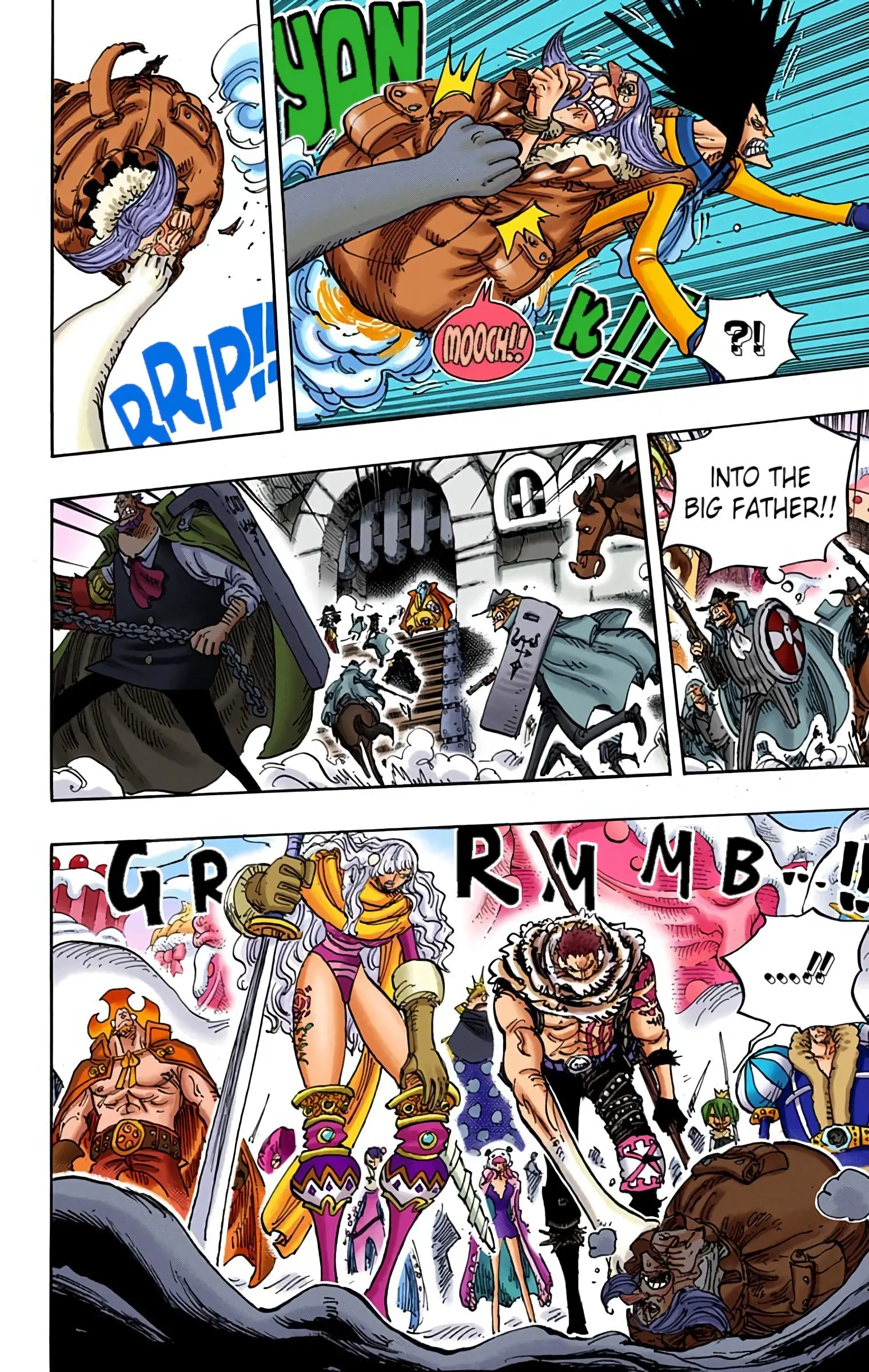 One Piece Colored, chapter 869, page 4