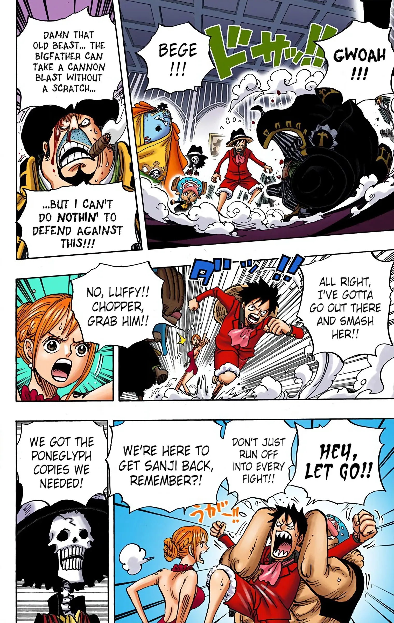 One Piece Colored, chapter 870, page 11