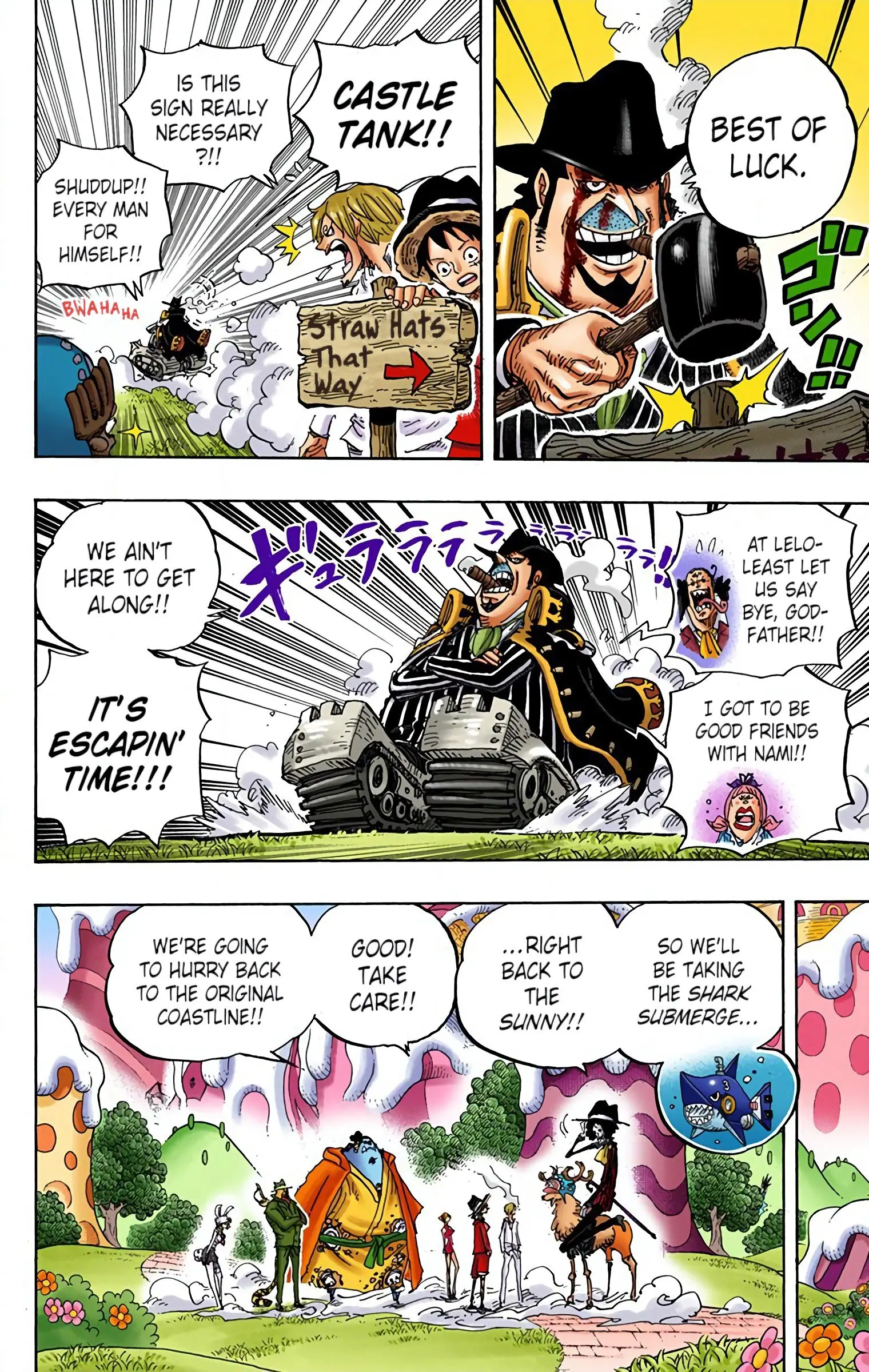 One Piece Colored, chapter 872, page 16
