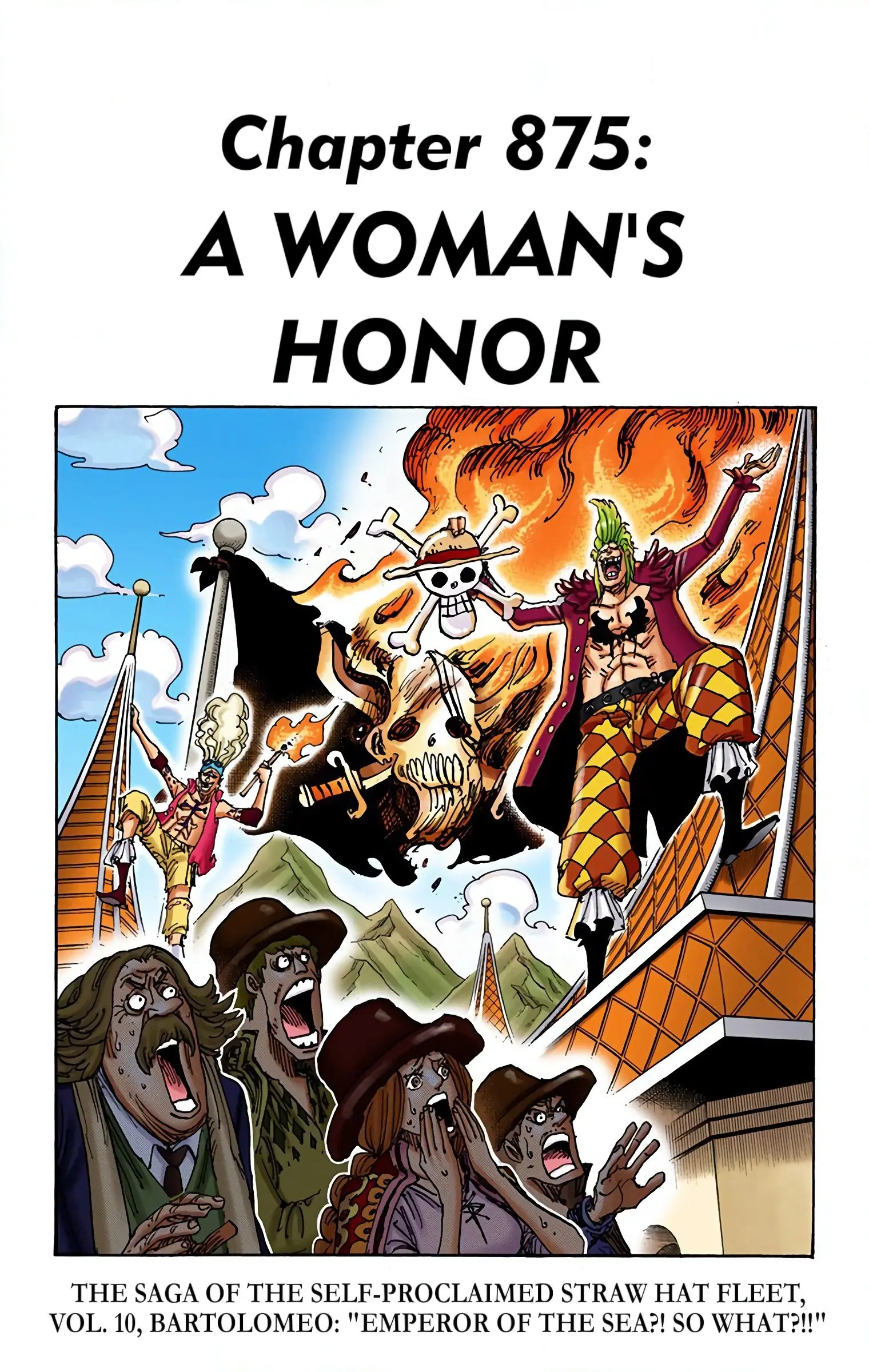 One Piece Colored, chapter 875, page 1