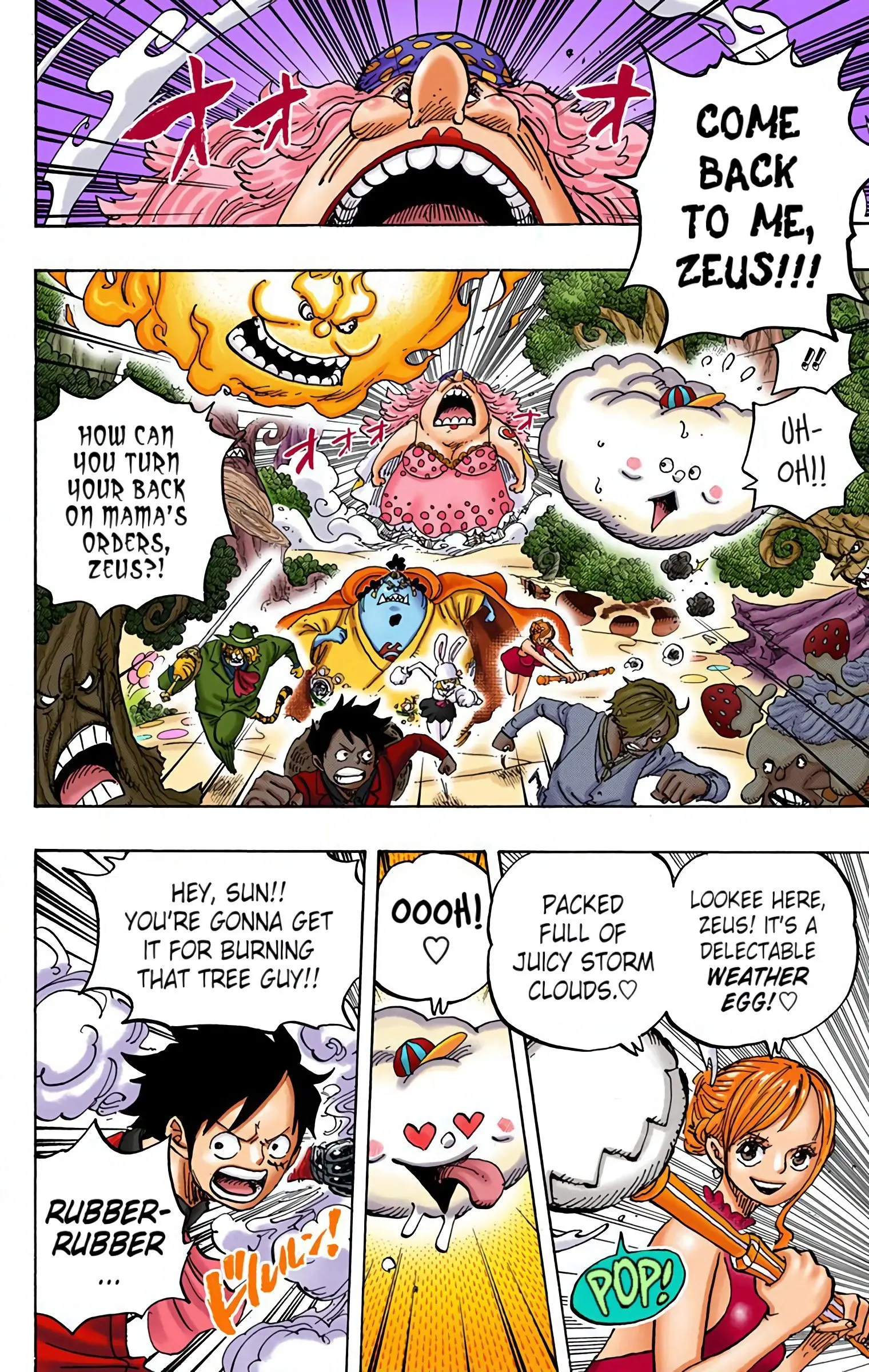 One Piece Colored, chapter 875, page 6