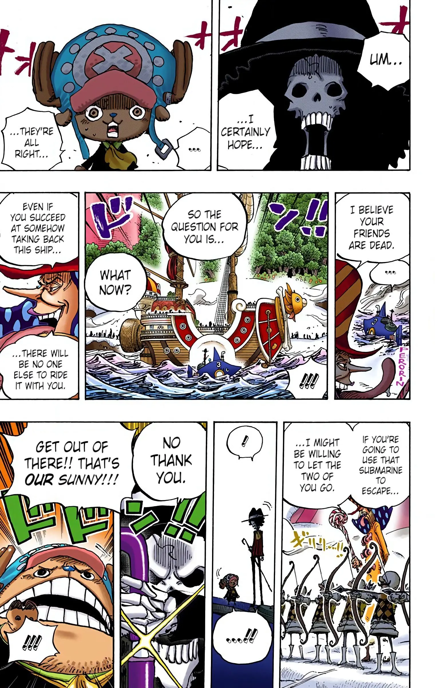 One Piece Colored, chapter 875, page 14