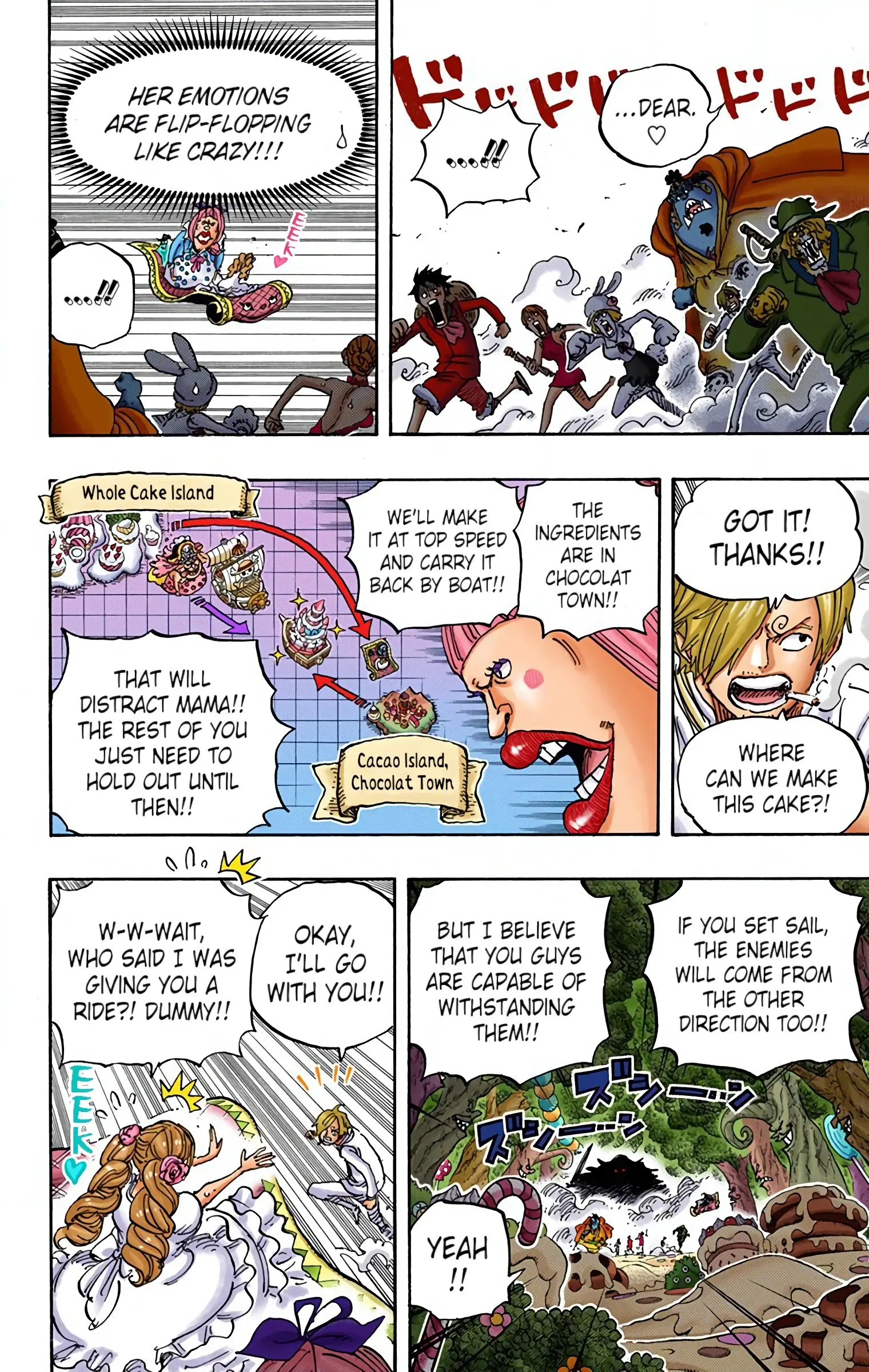 One Piece Colored, chapter 876, page 9