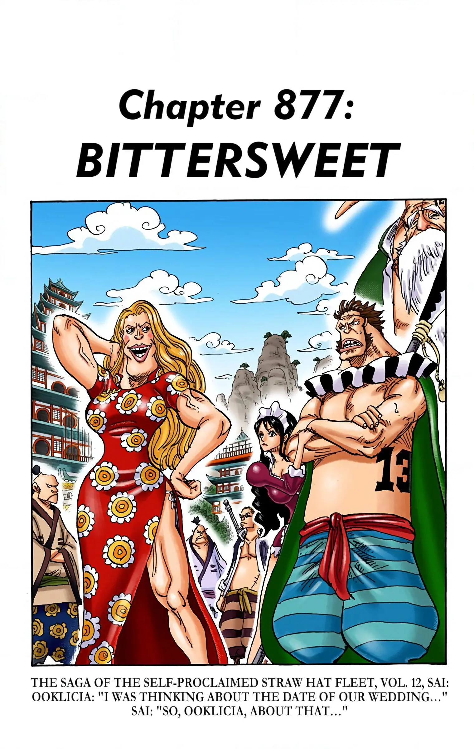 One Piece Colored, chapter 877, page 1