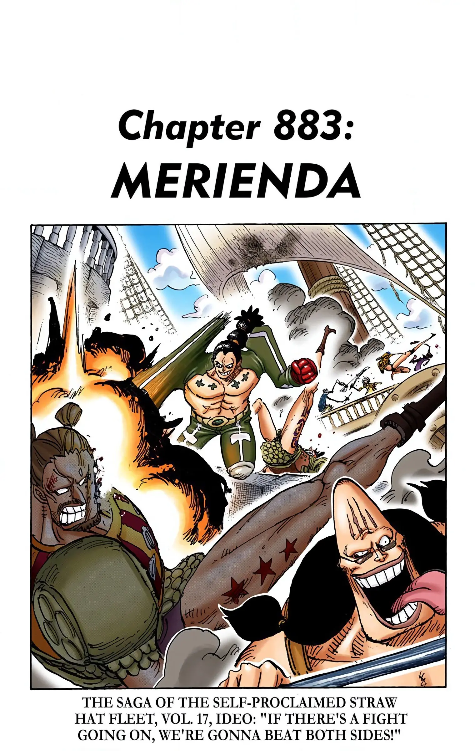 One Piece Colored, chapter 883, page 1