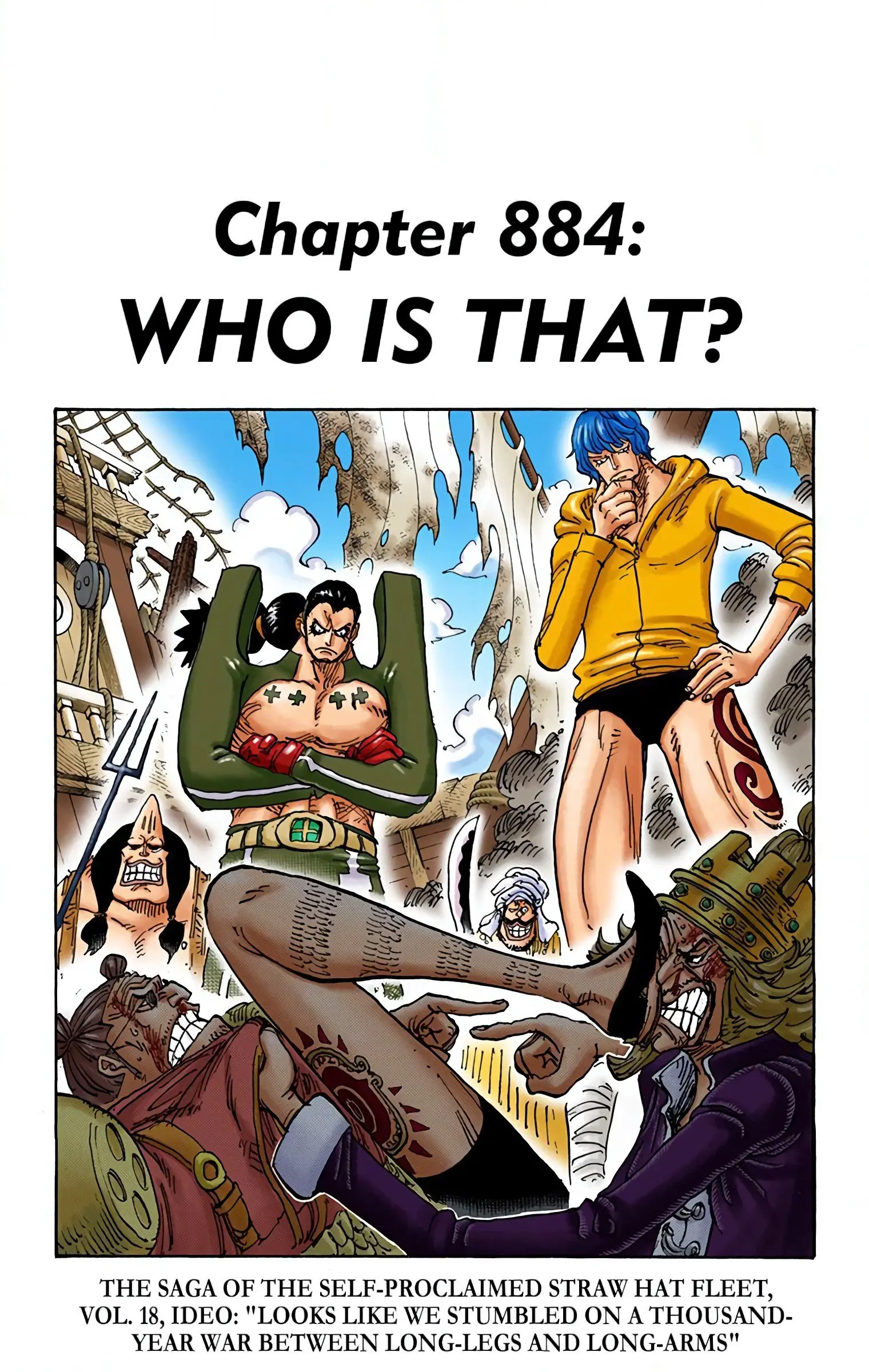 One Piece Colored, chapter 884, page 1
