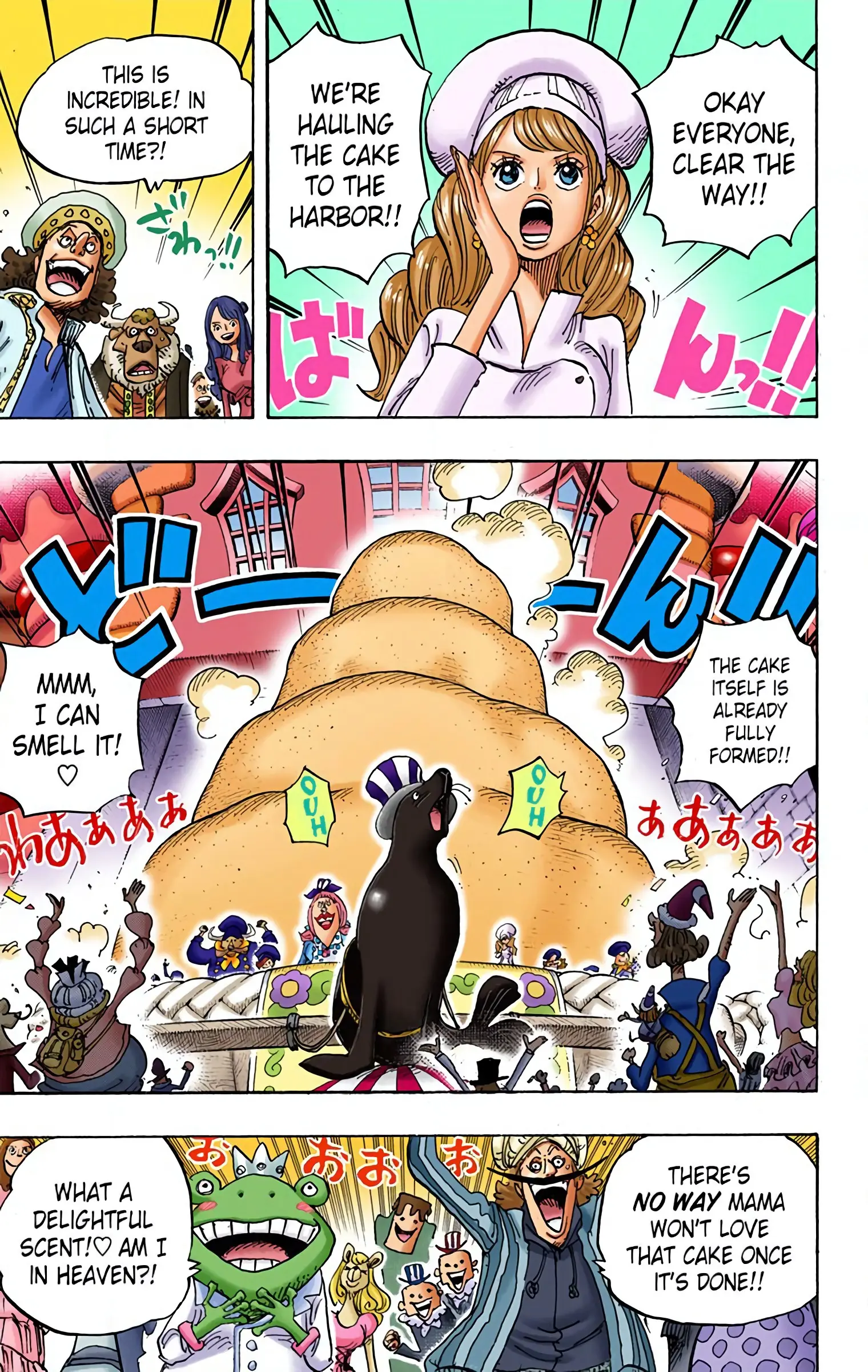 One Piece Colored, chapter 886, page 1