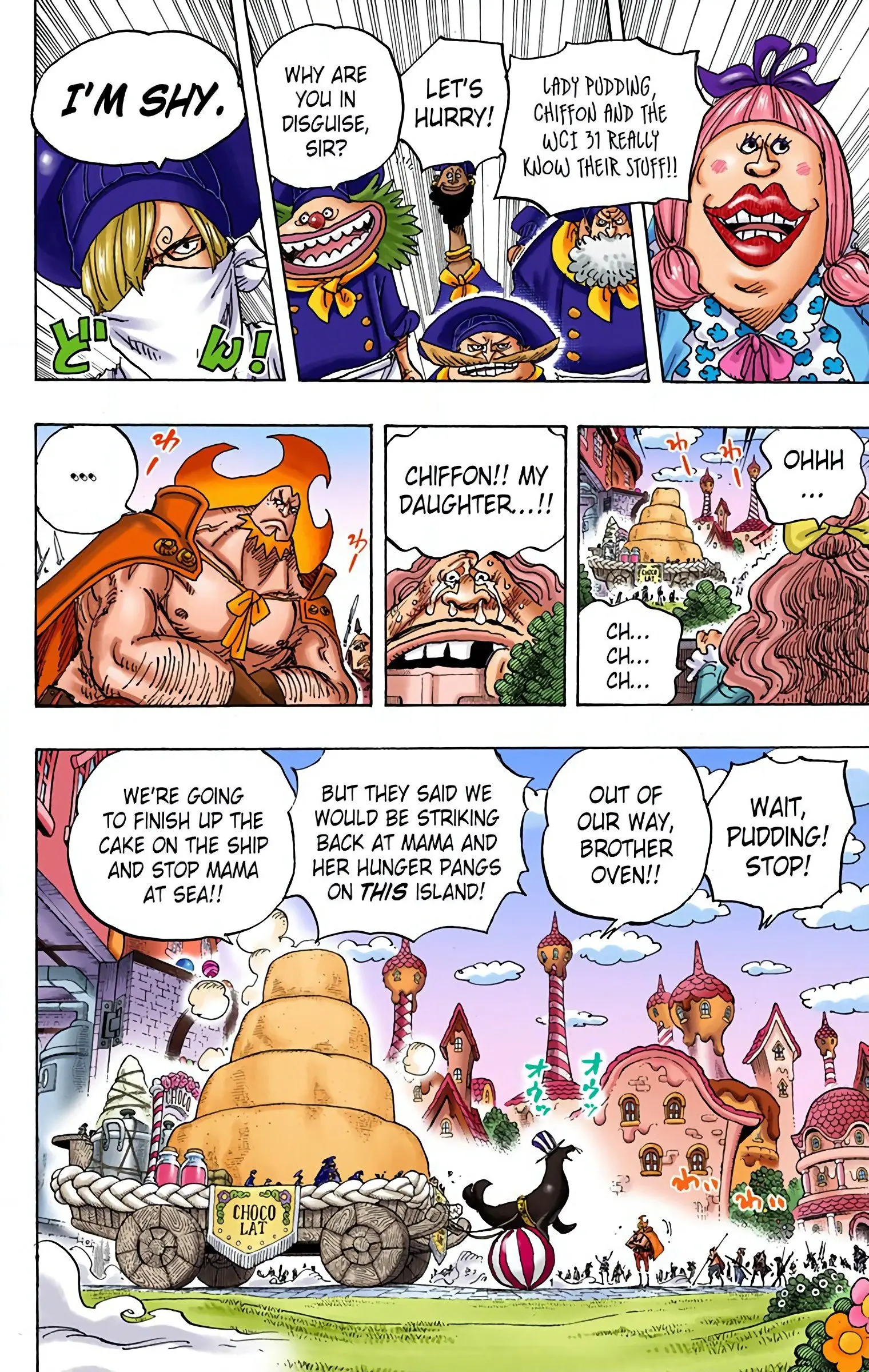 One Piece Colored, chapter 886, page 2