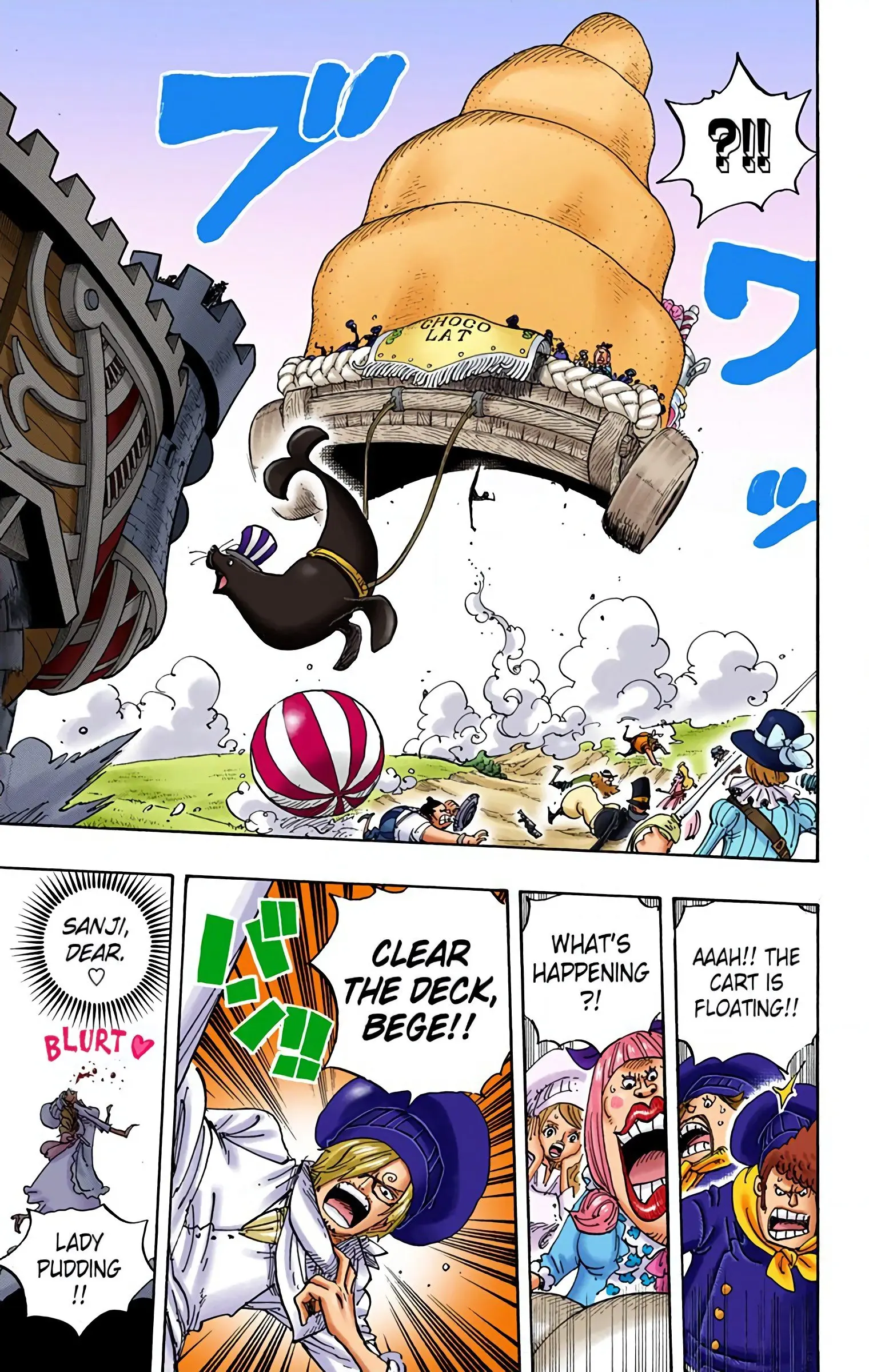 One Piece Colored, chapter 887, page 5