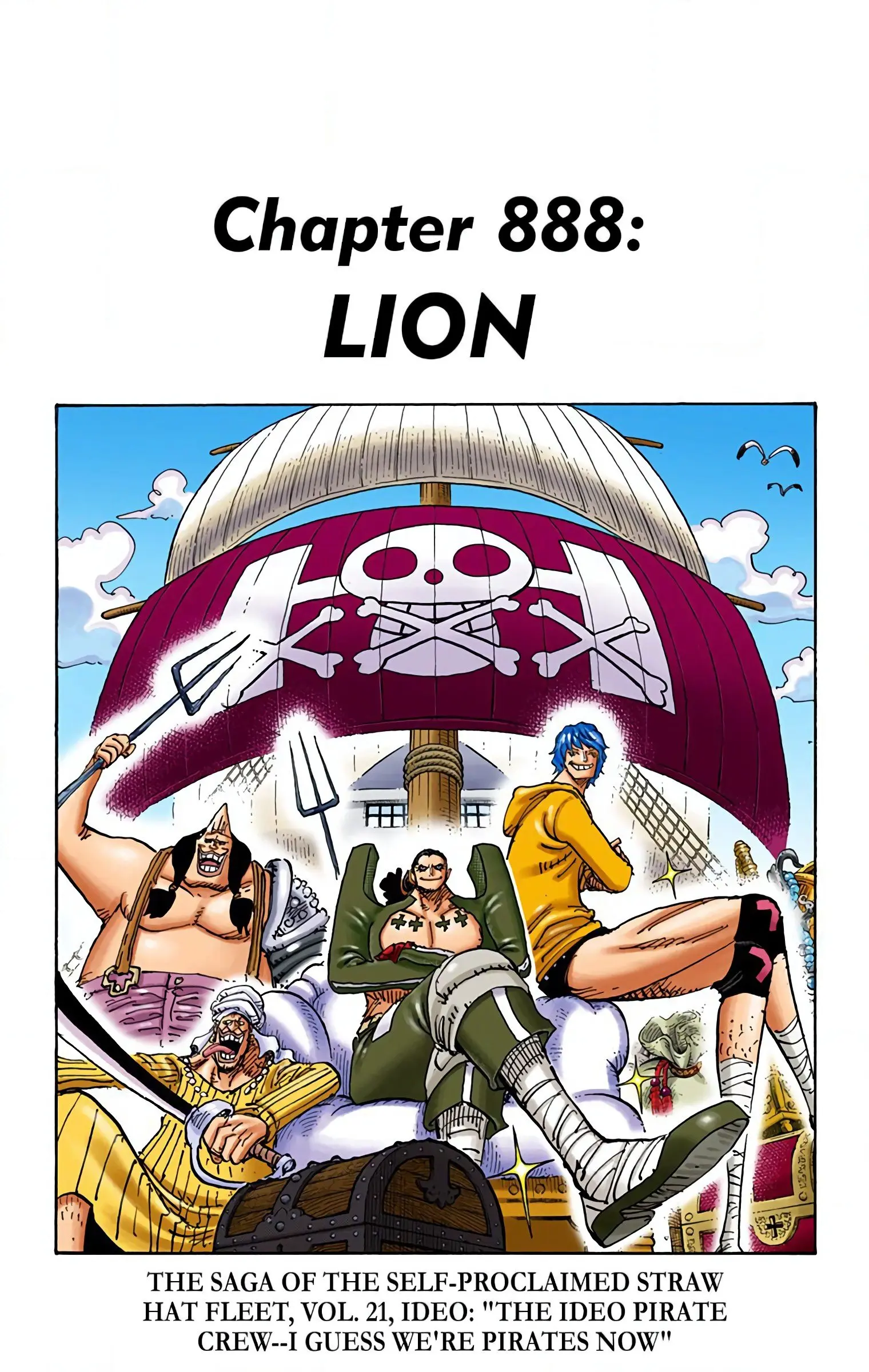 One Piece Colored, chapter 888, page 1