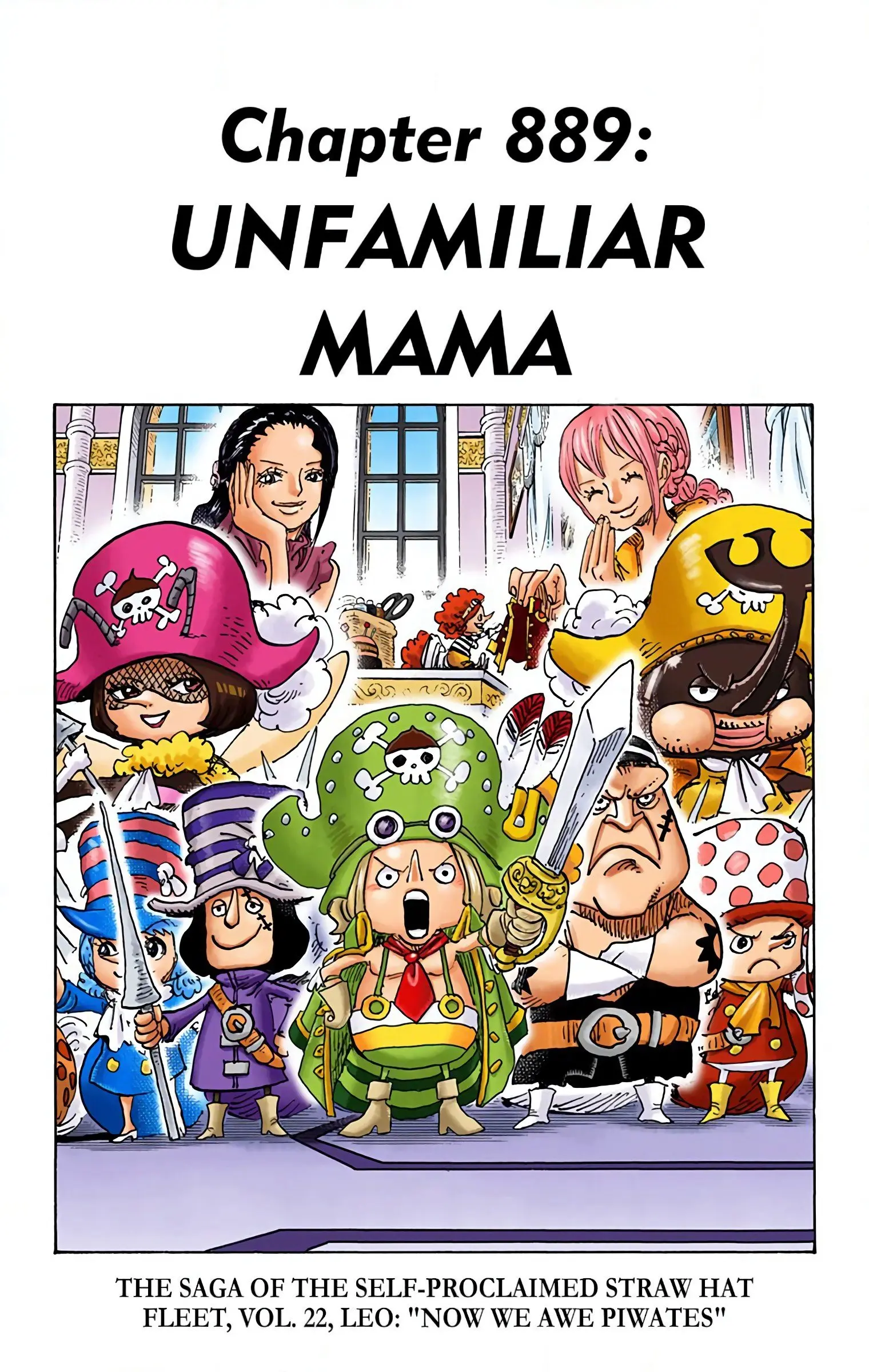 One Piece Colored, chapter 889, page 1