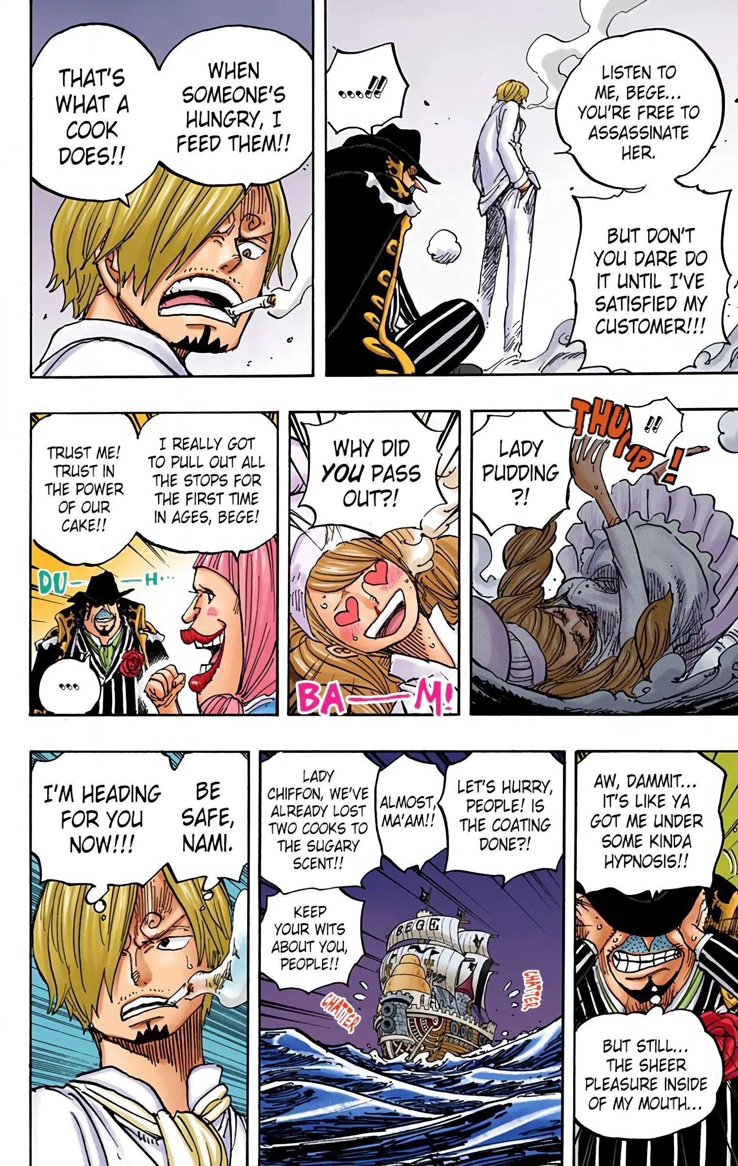 One Piece Colored, chapter 889, page 9