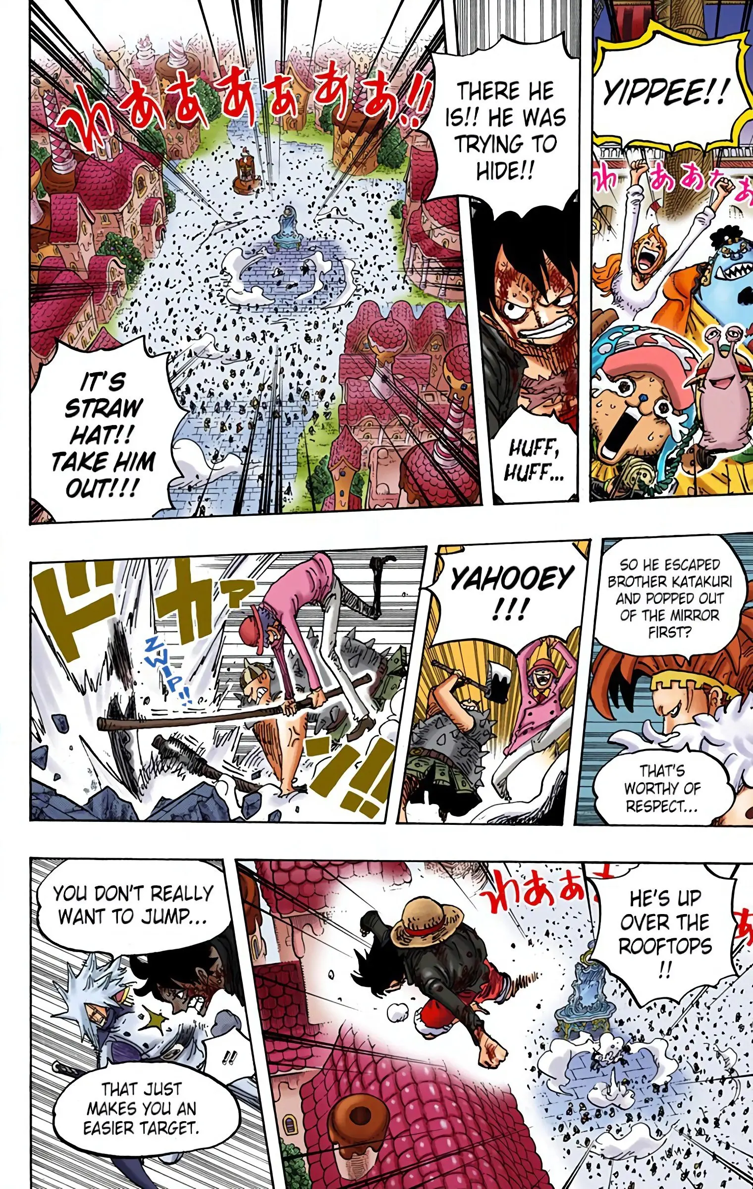 One Piece Colored, chapter 897, page 9