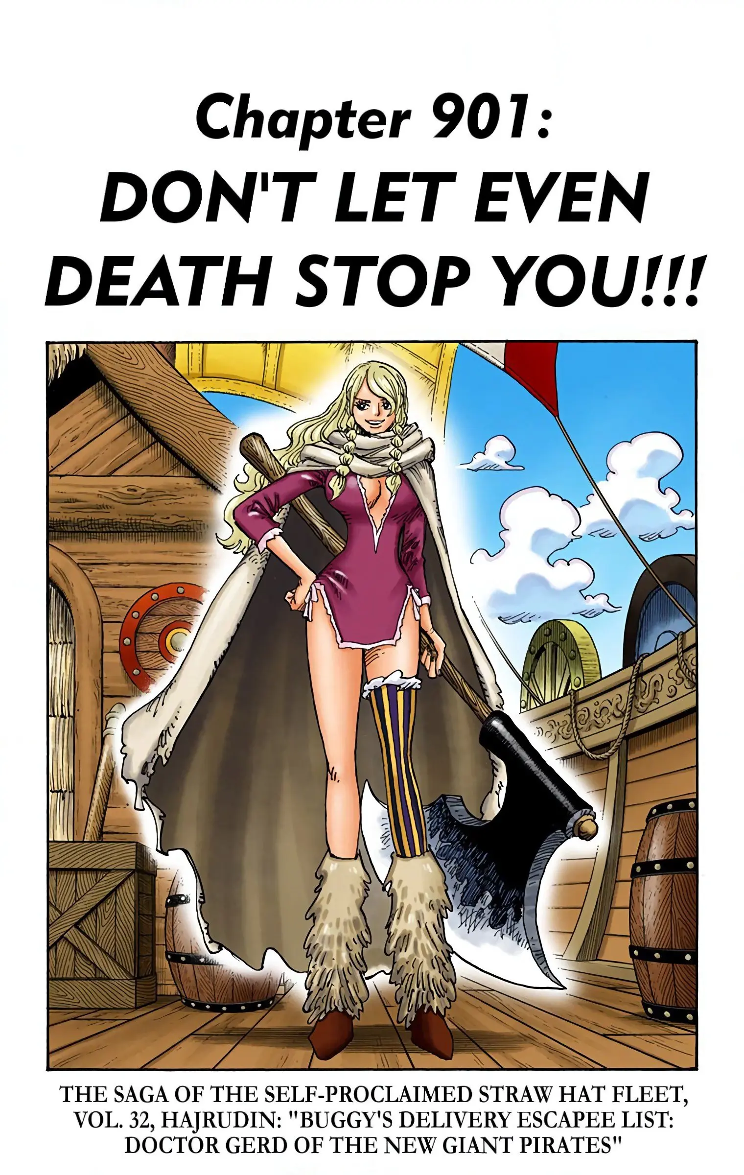 One Piece Colored, chapter 901, page 8