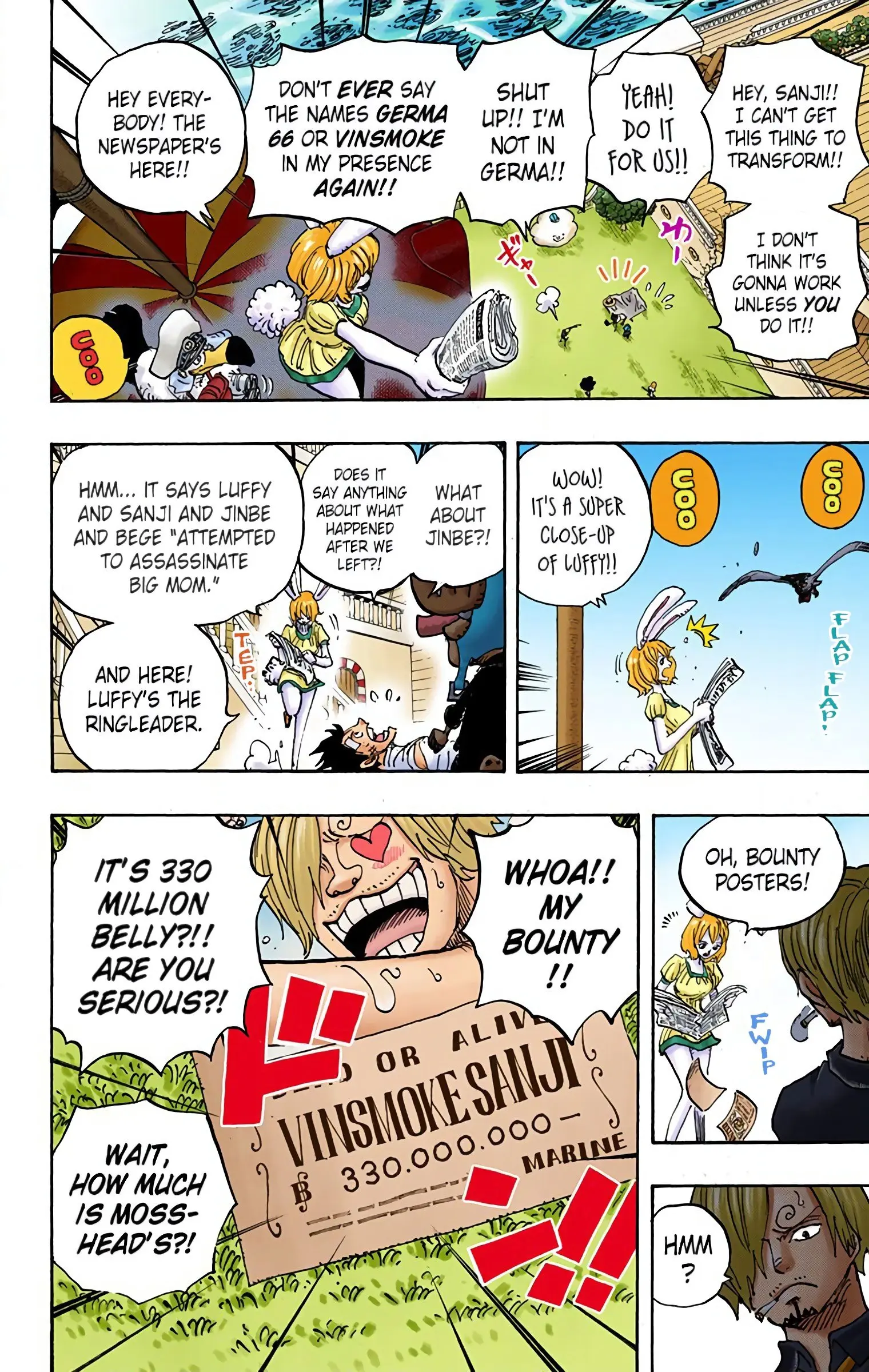 One Piece Colored, chapter 903, page 4