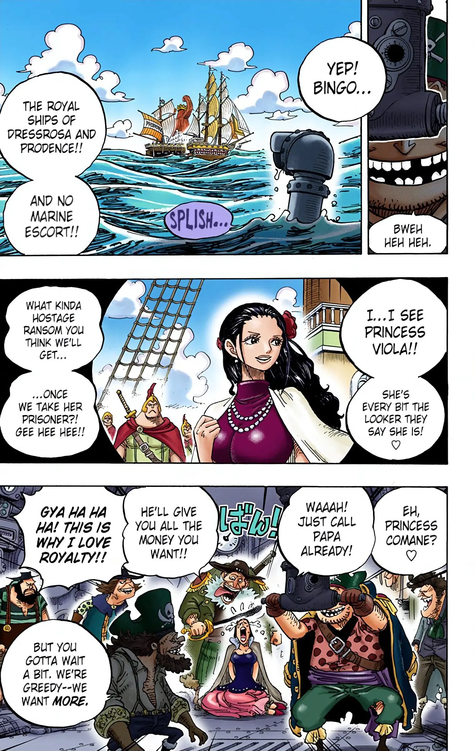 One Piece Colored, chapter 903, page 9