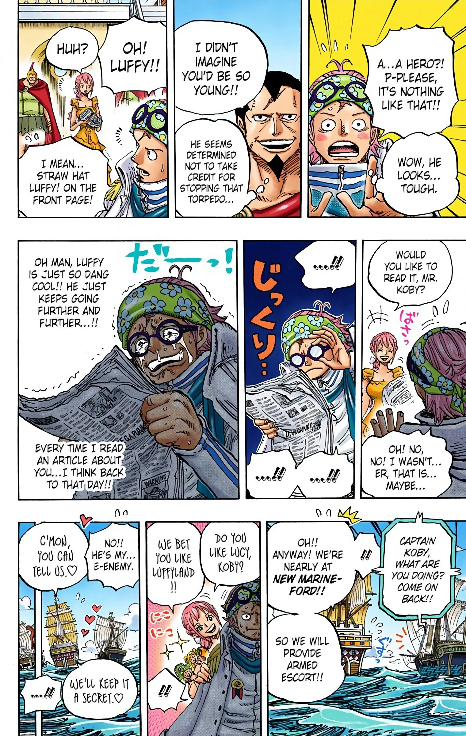 One Piece Colored, chapter 903, page 14
