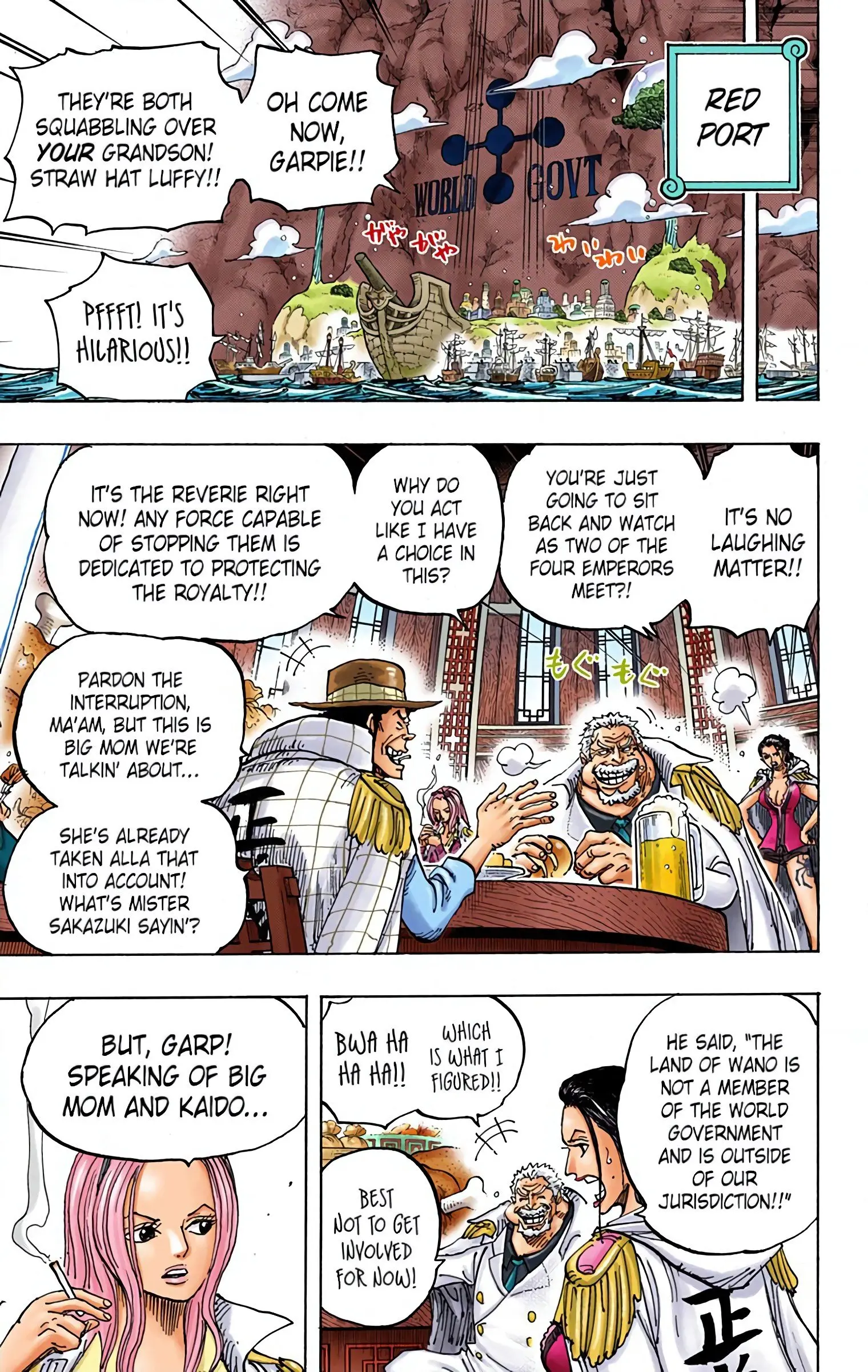 One Piece Colored, chapter 907, page 5