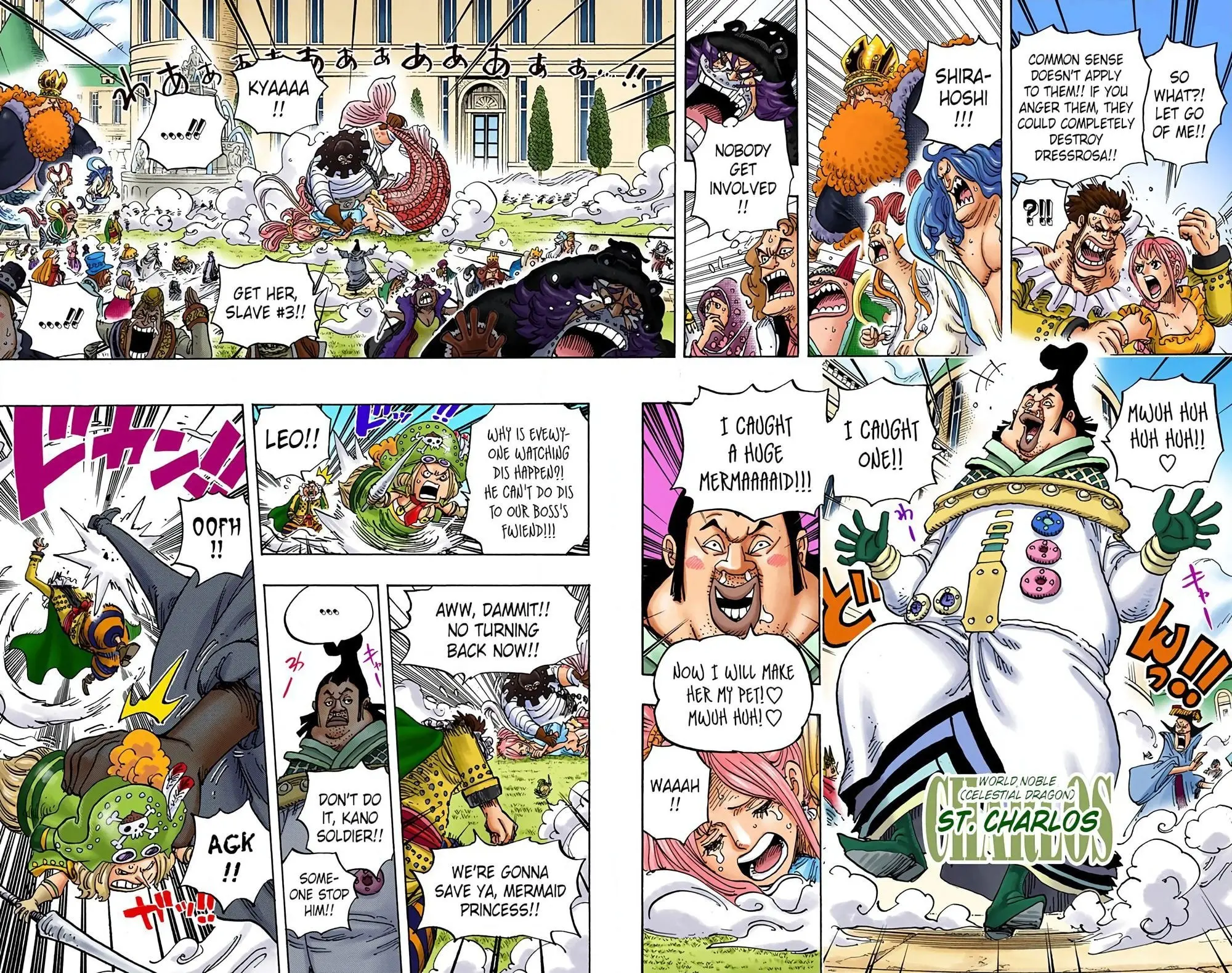 One Piece Colored, chapter 907, page 10