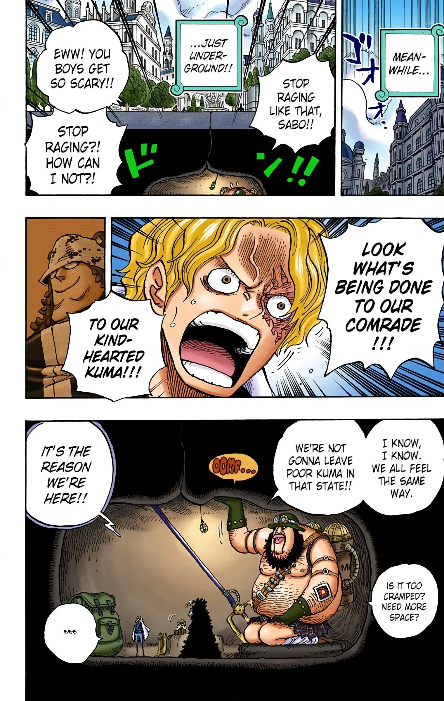 One Piece Colored, chapter 908, page 8