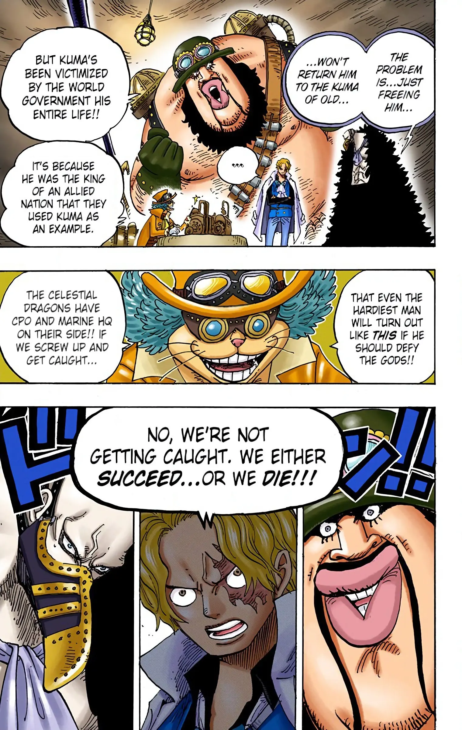 One Piece Colored, chapter 908, page 9