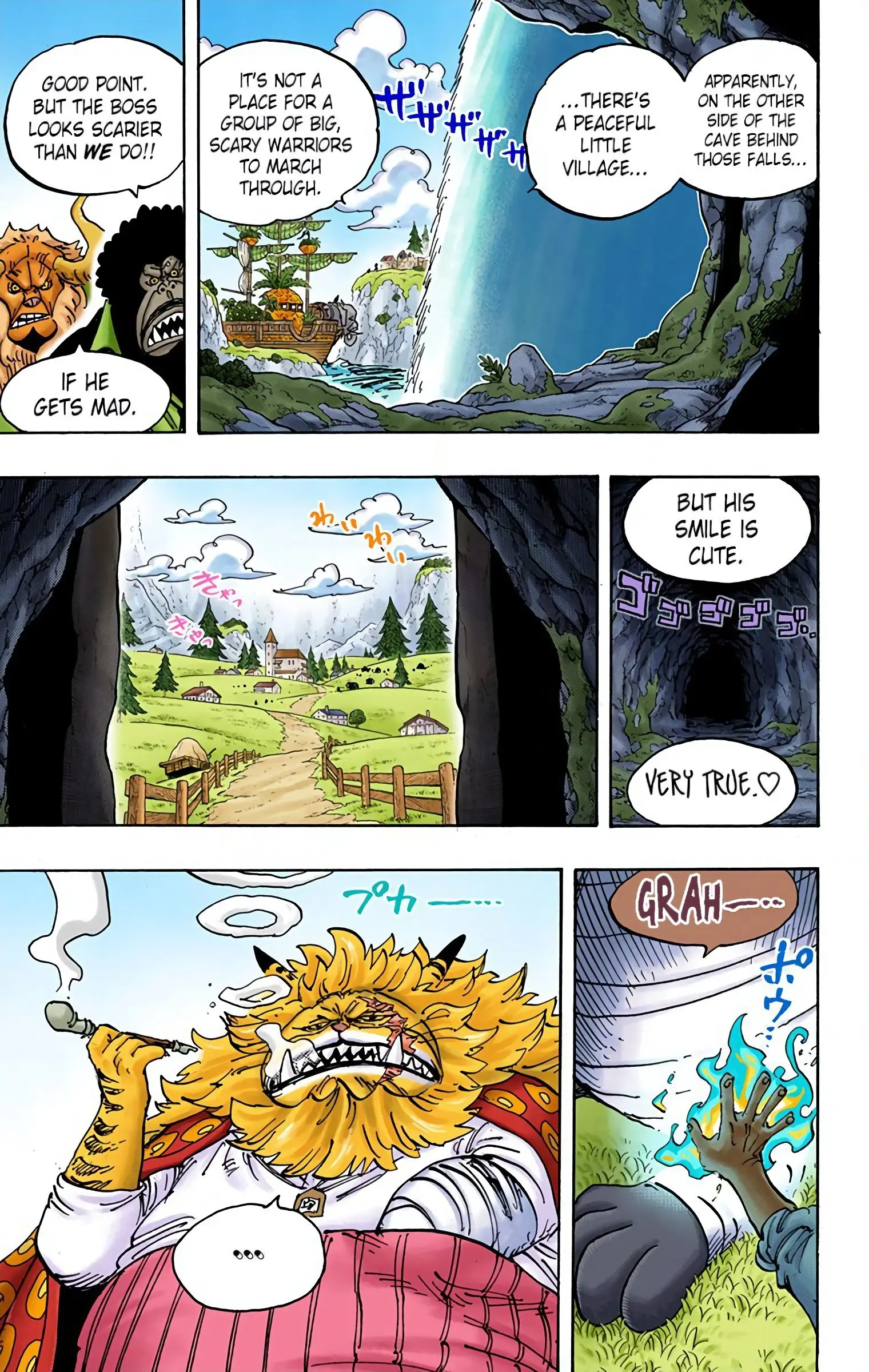 One Piece Colored, chapter 909, page 3