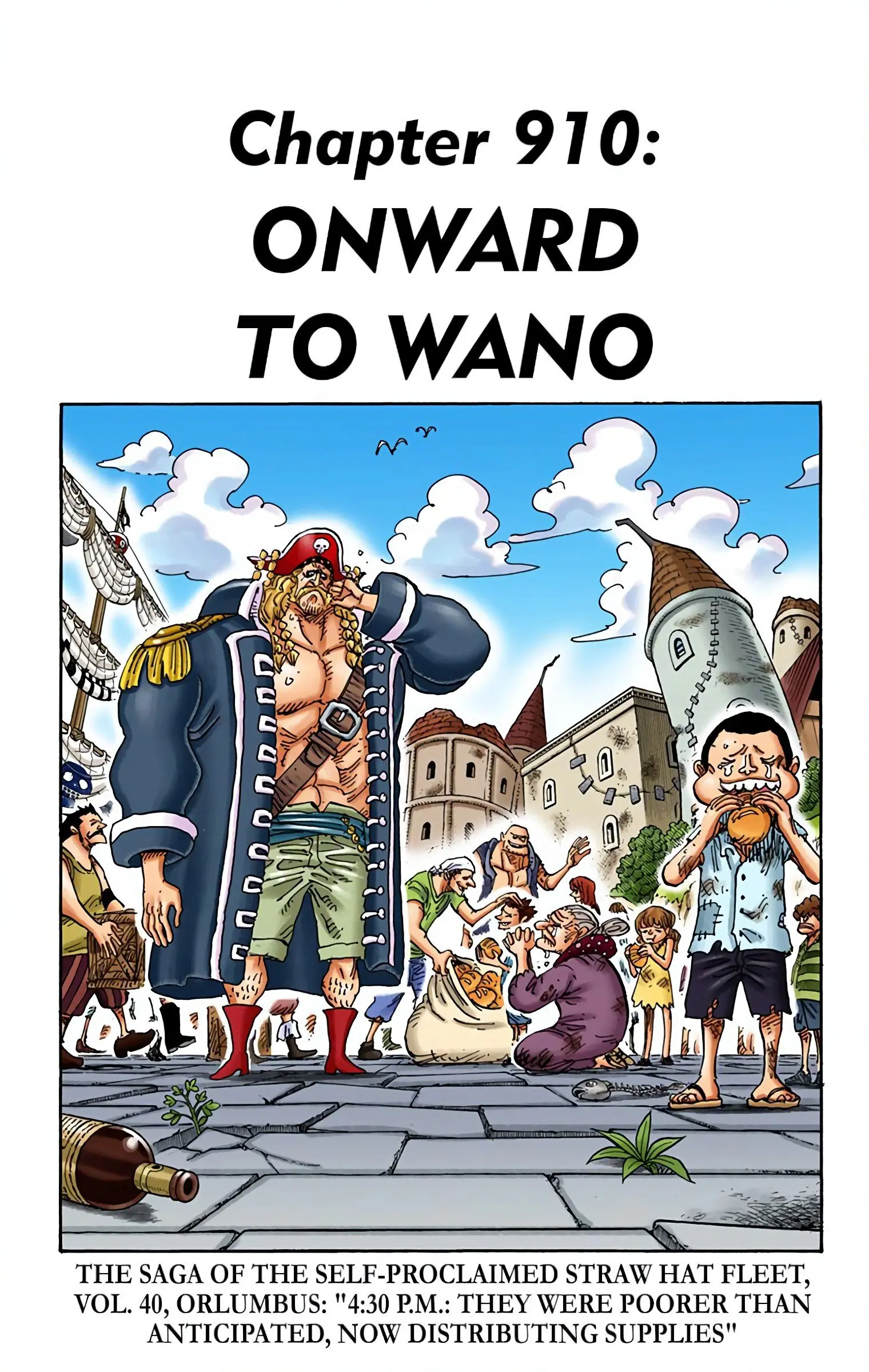 One Piece Colored, chapter 910, page 1