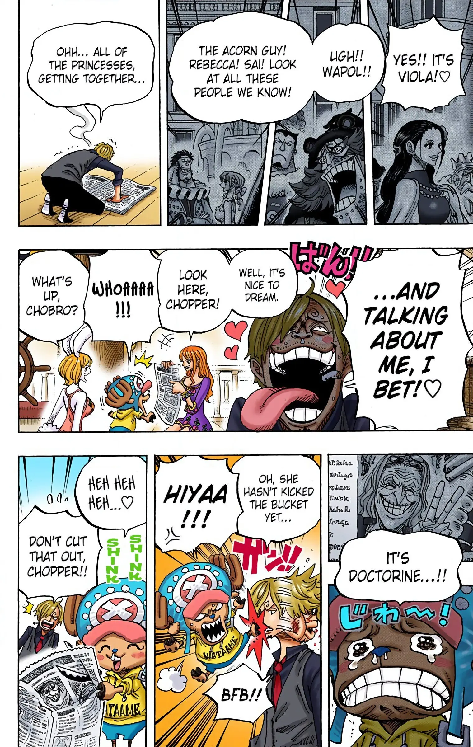 One Piece Colored, chapter 910, page 3