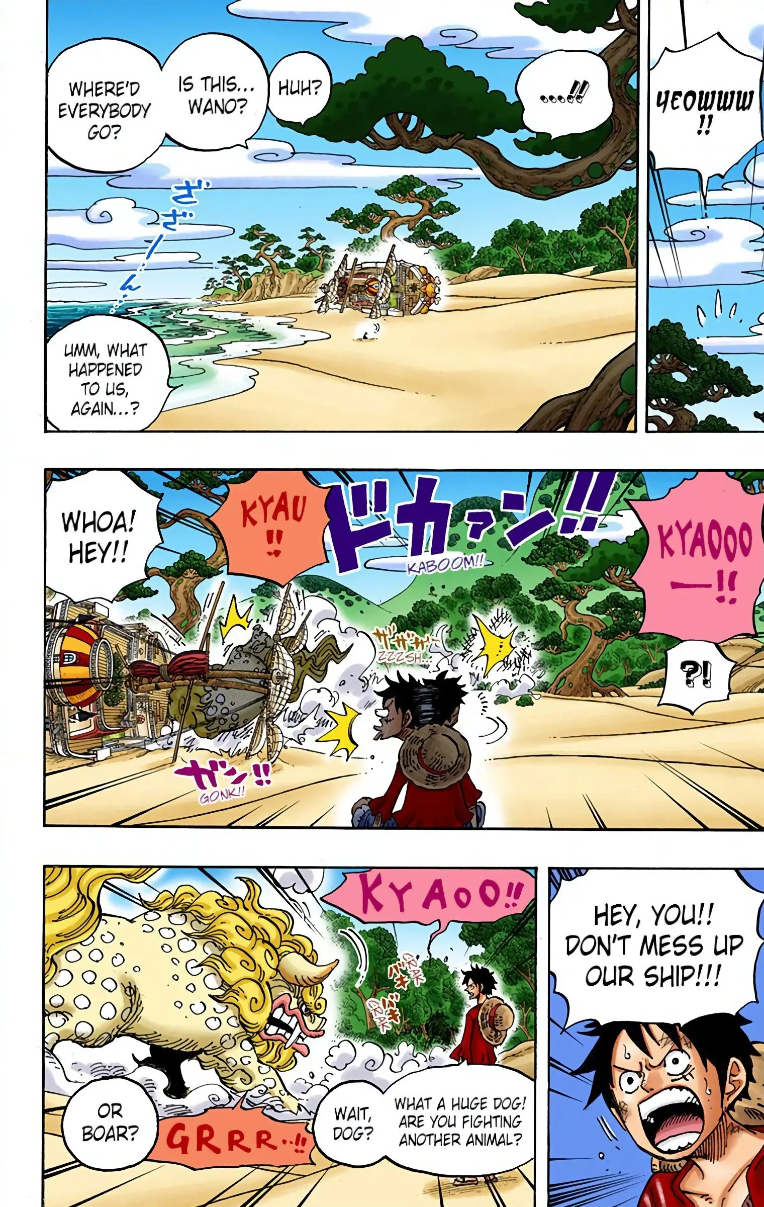 One Piece Colored, chapter 910, page 11