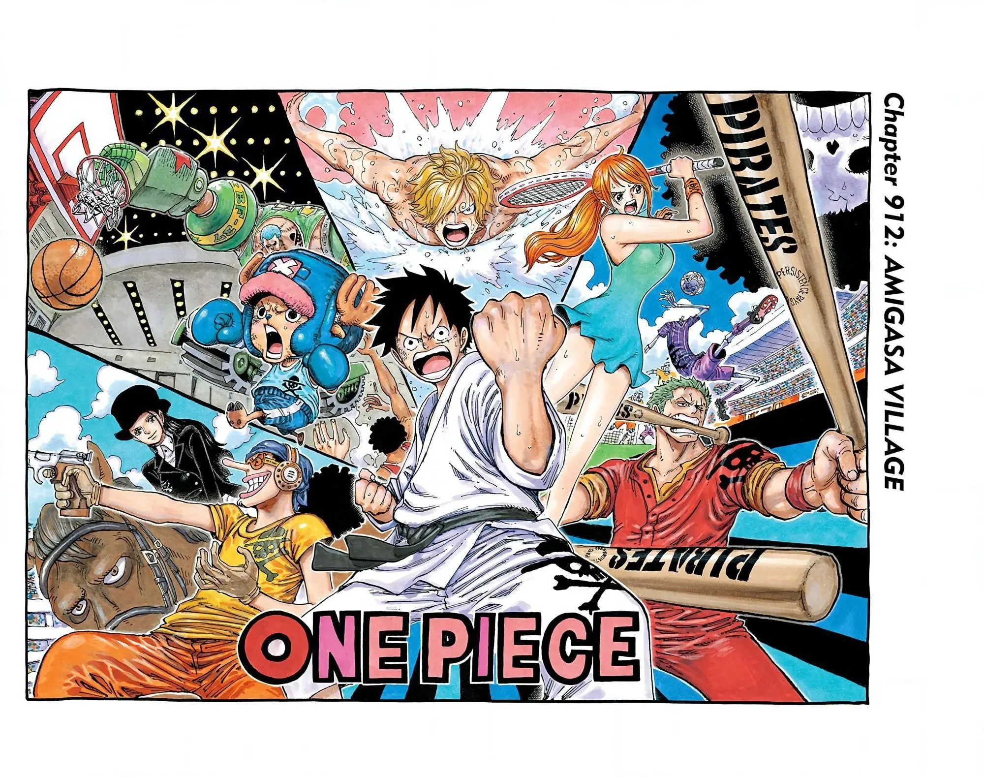 One Piece Colored, chapter 912, page 1