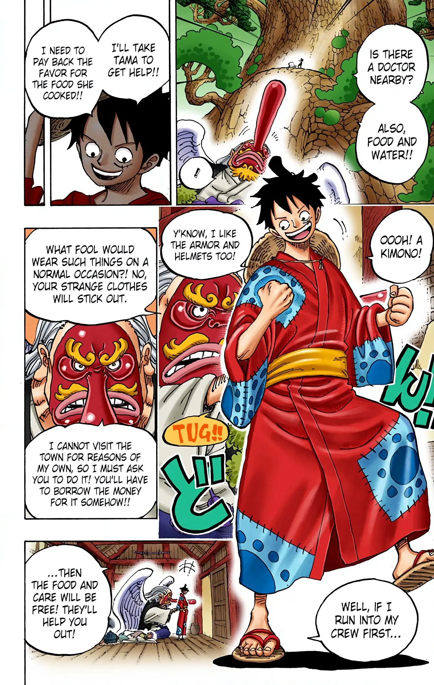 One Piece Colored, chapter 912, page 8