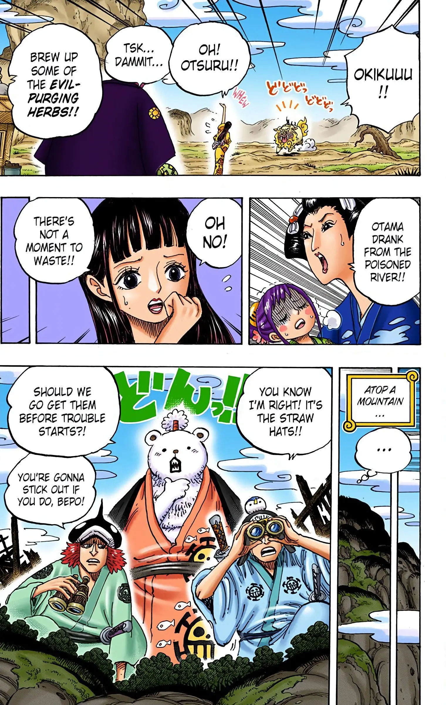 One Piece Colored, chapter 913, page 14