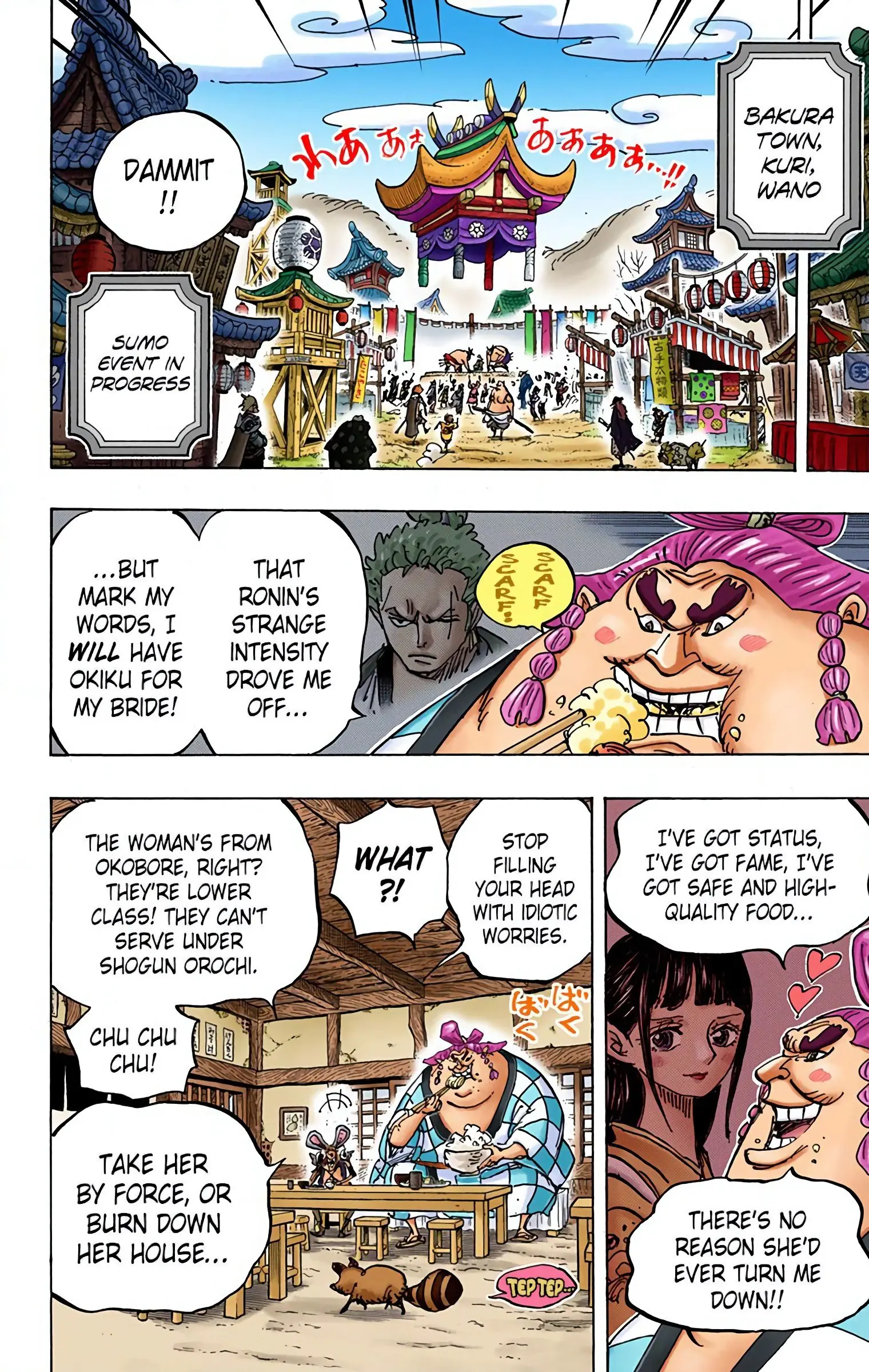 One Piece Colored, chapter 915, page 2