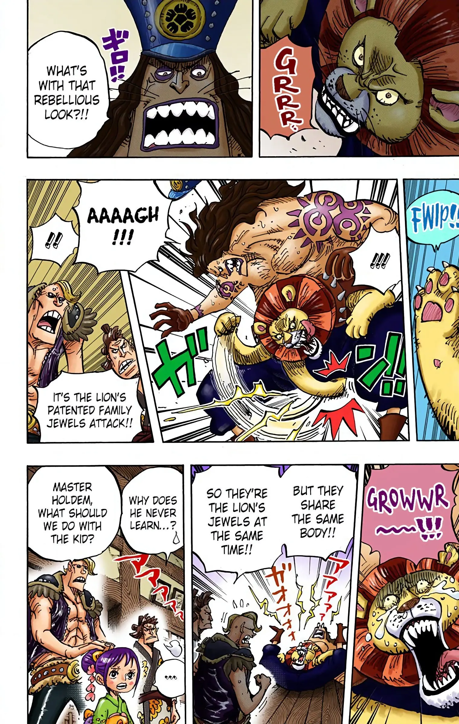 One Piece Colored, chapter 915, page 6