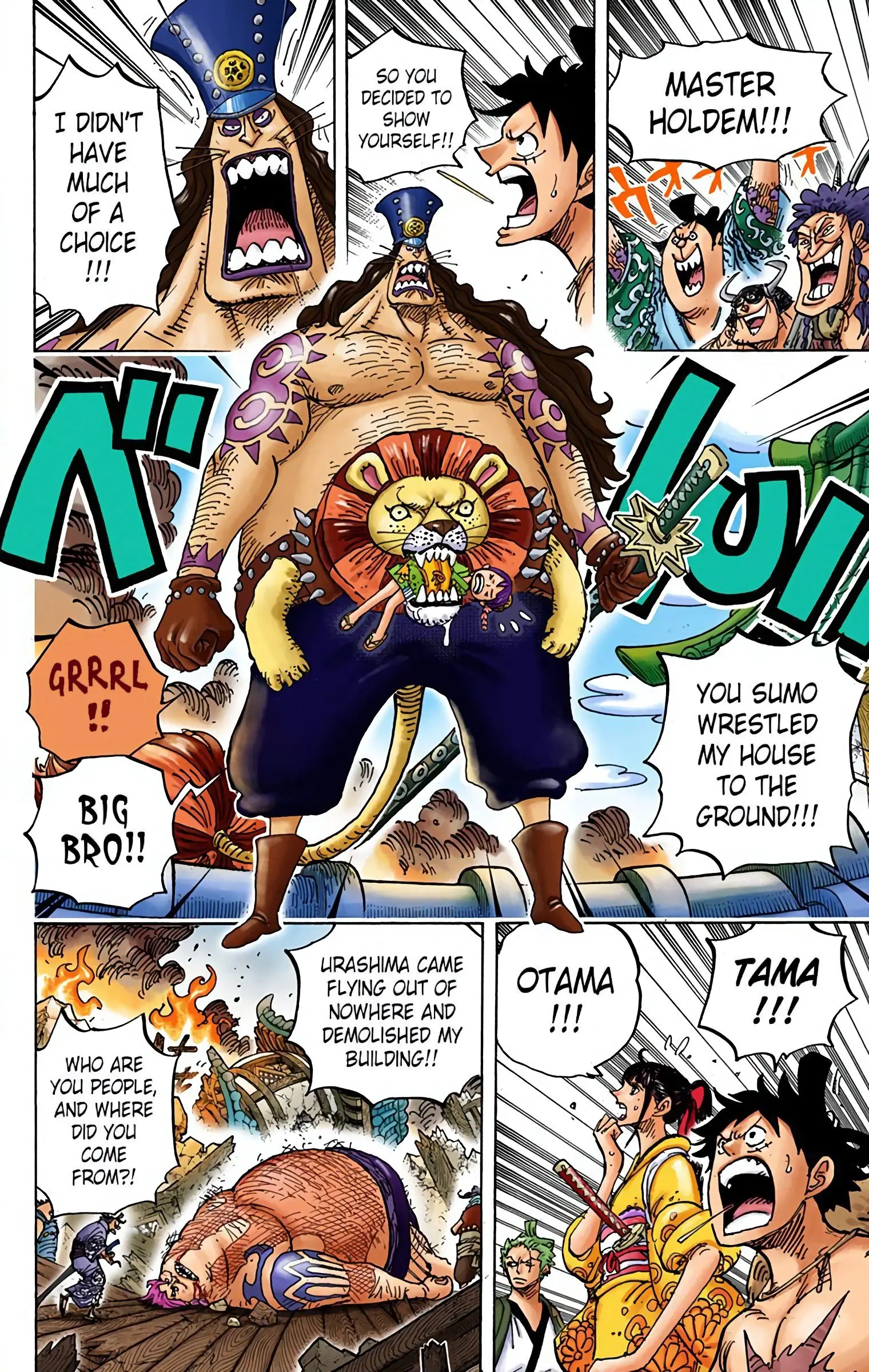 One Piece Colored, chapter 916, page 16