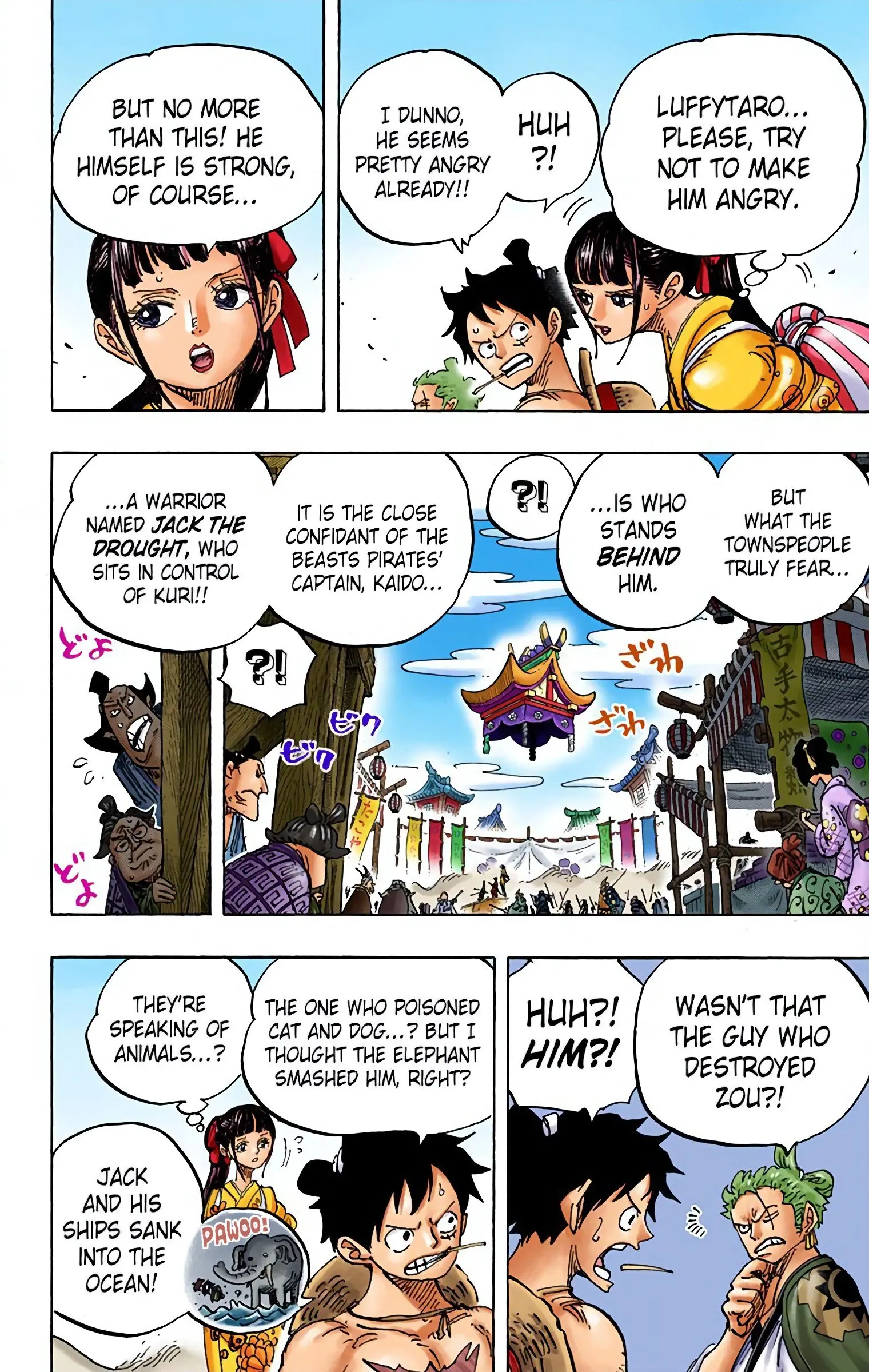 One Piece Colored, chapter 917, page 8
