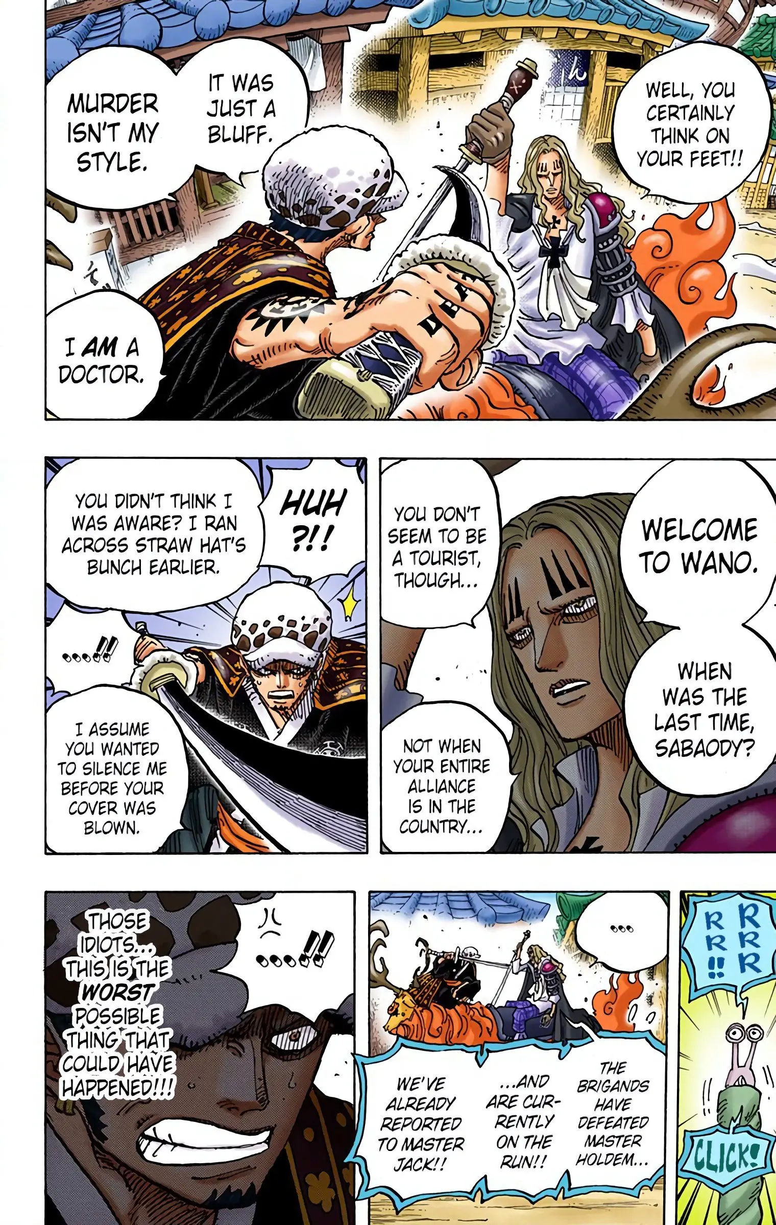 One Piece Colored, chapter 918, page 10