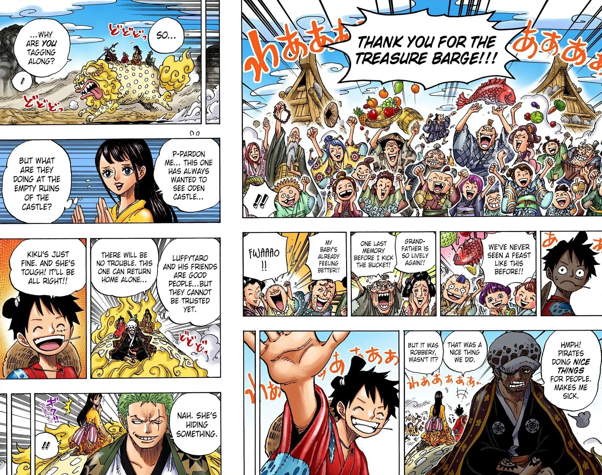 One Piece Colored, chapter 919, page 4