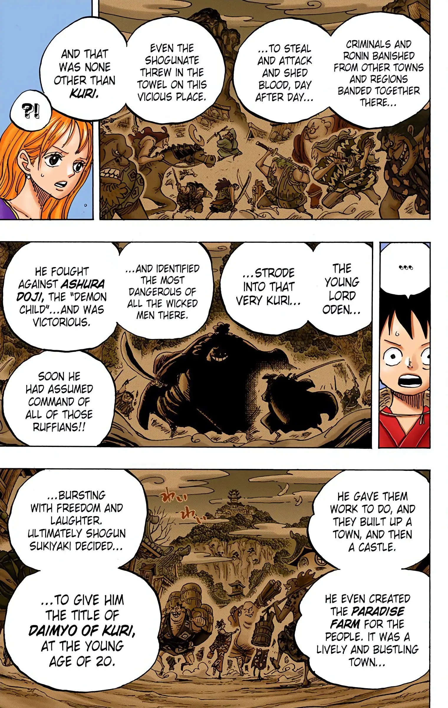 One Piece Colored, chapter 920, page 3