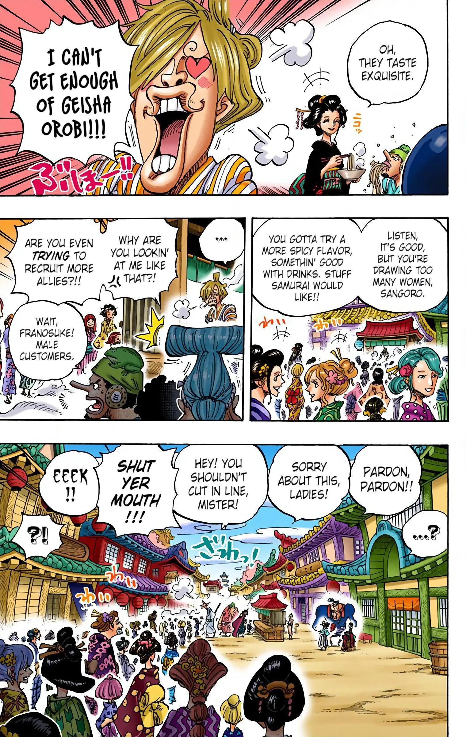 One Piece Colored, chapter 927, page 3