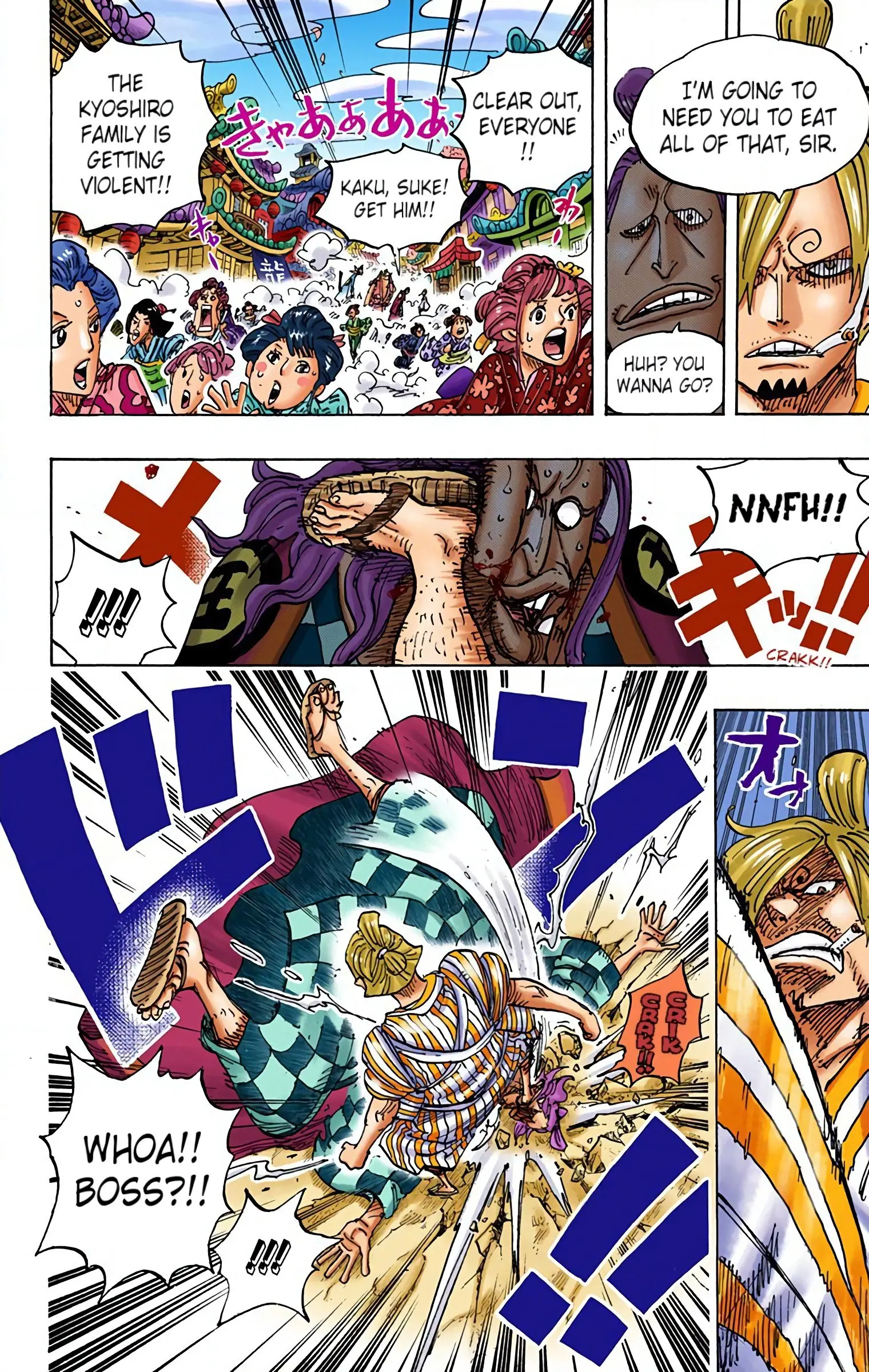 One Piece Colored, chapter 927, page 6