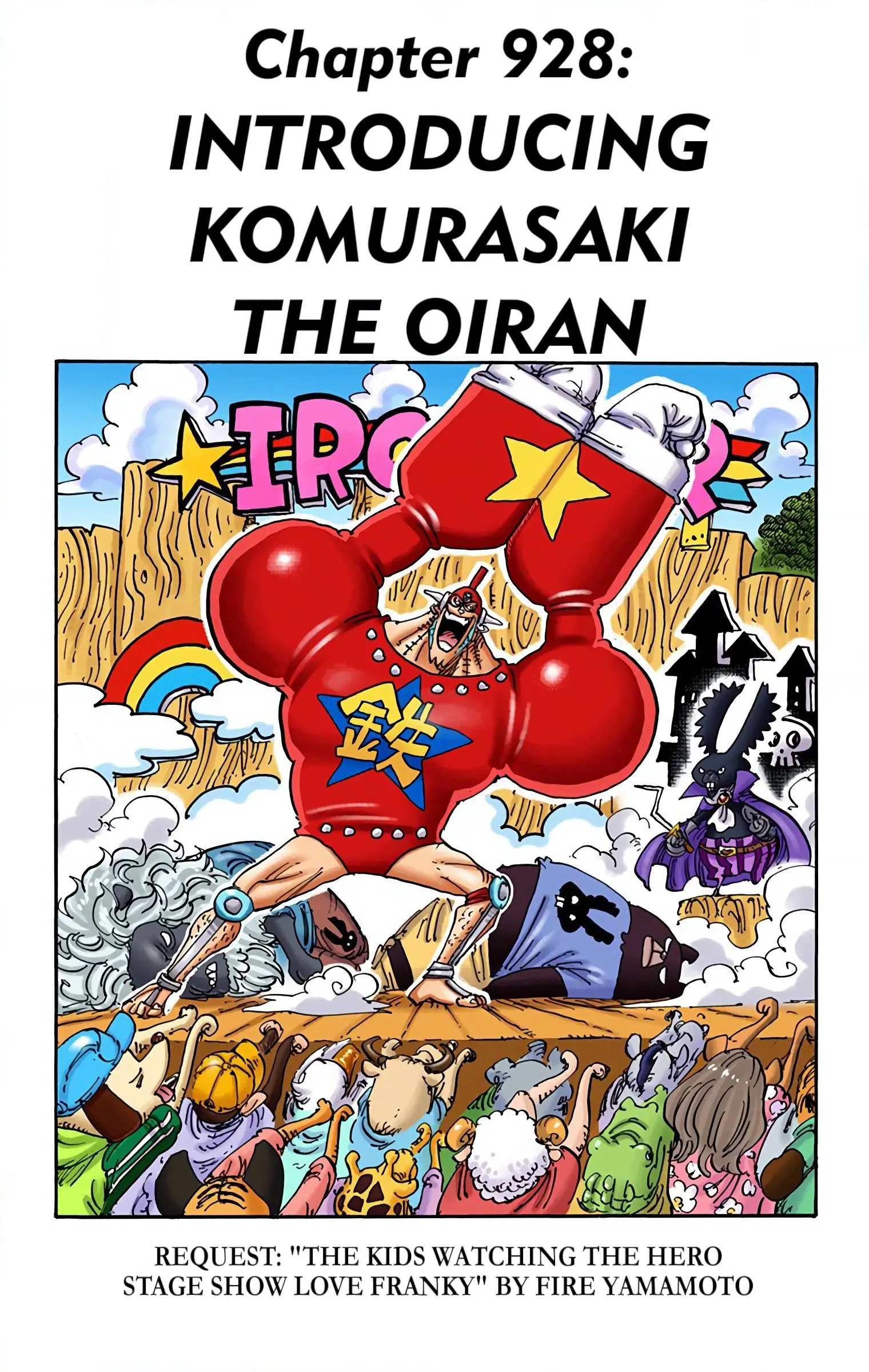 One Piece Colored, chapter 928, page 1