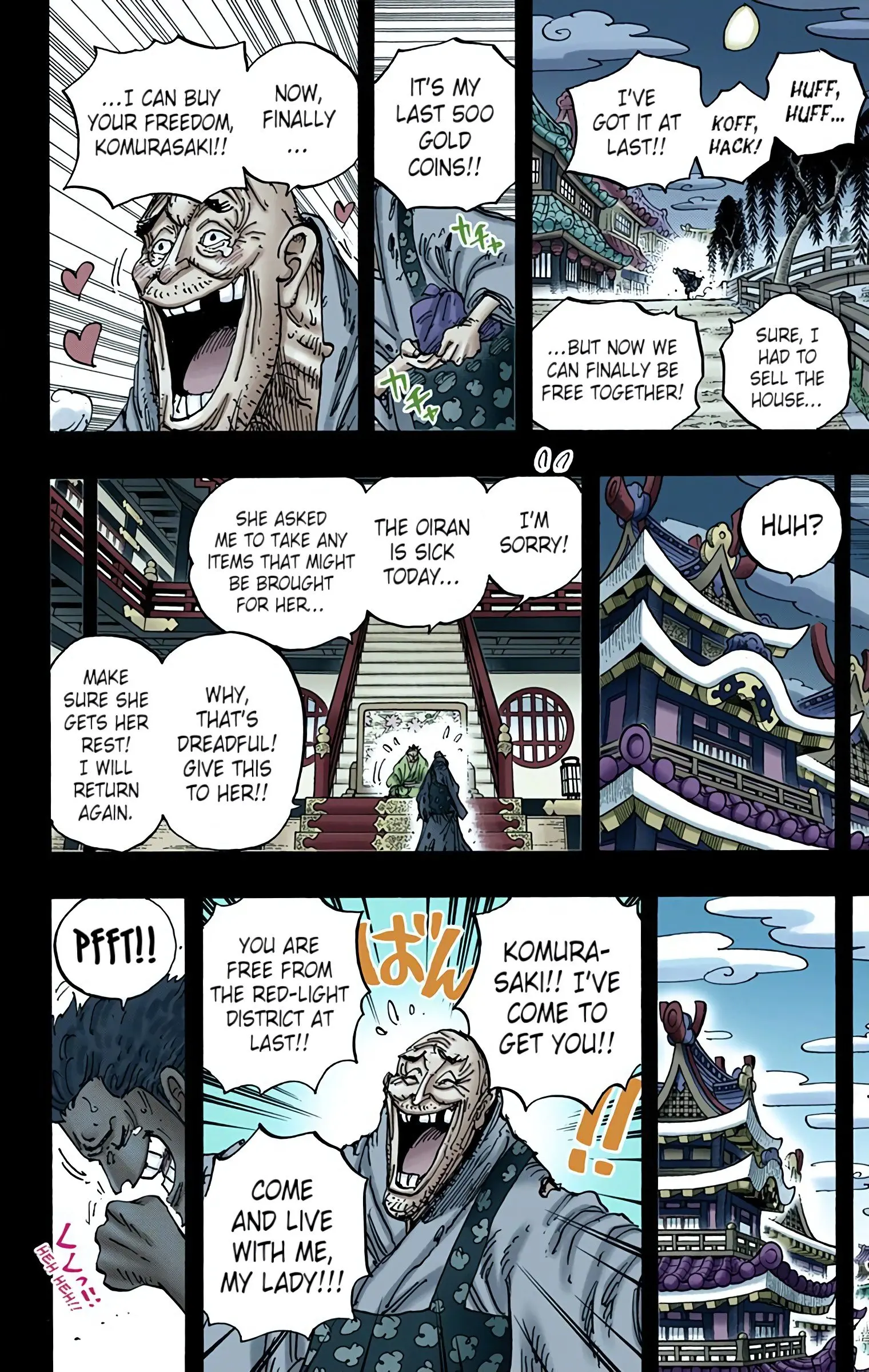 One Piece Colored, chapter 928, page 10