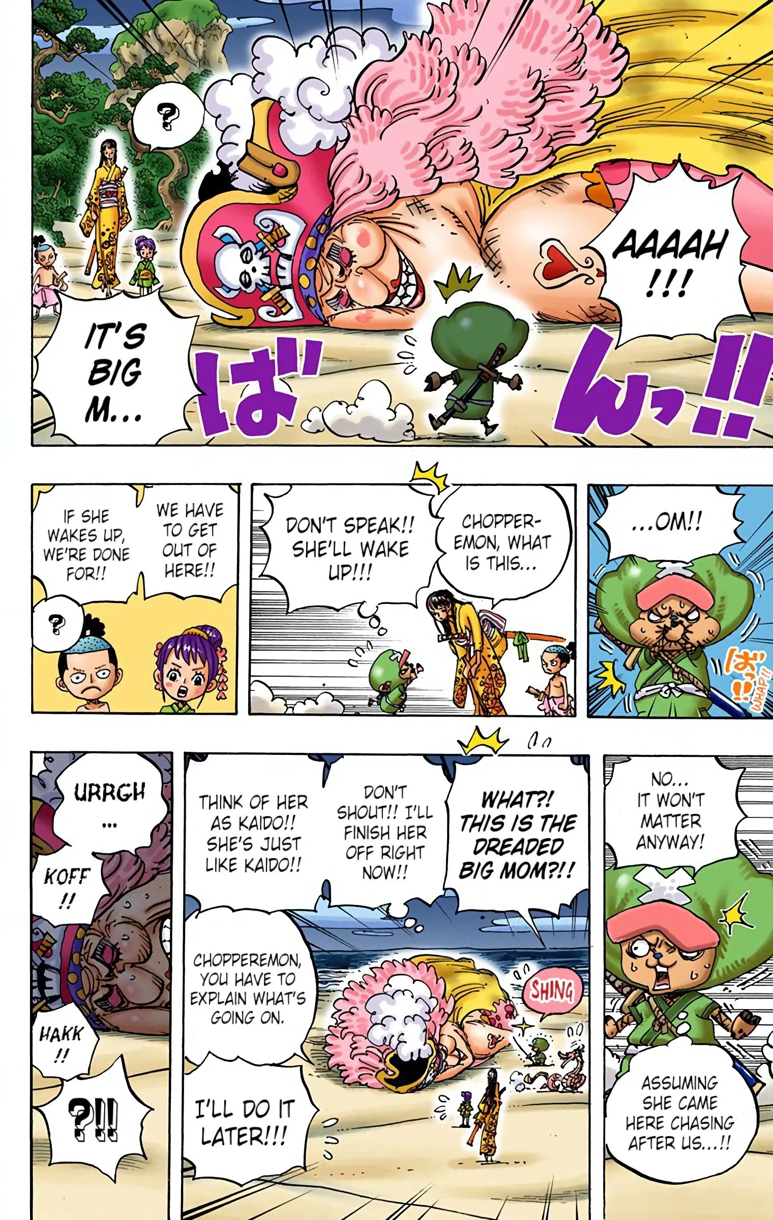 One Piece Colored, chapter 931, page 14
