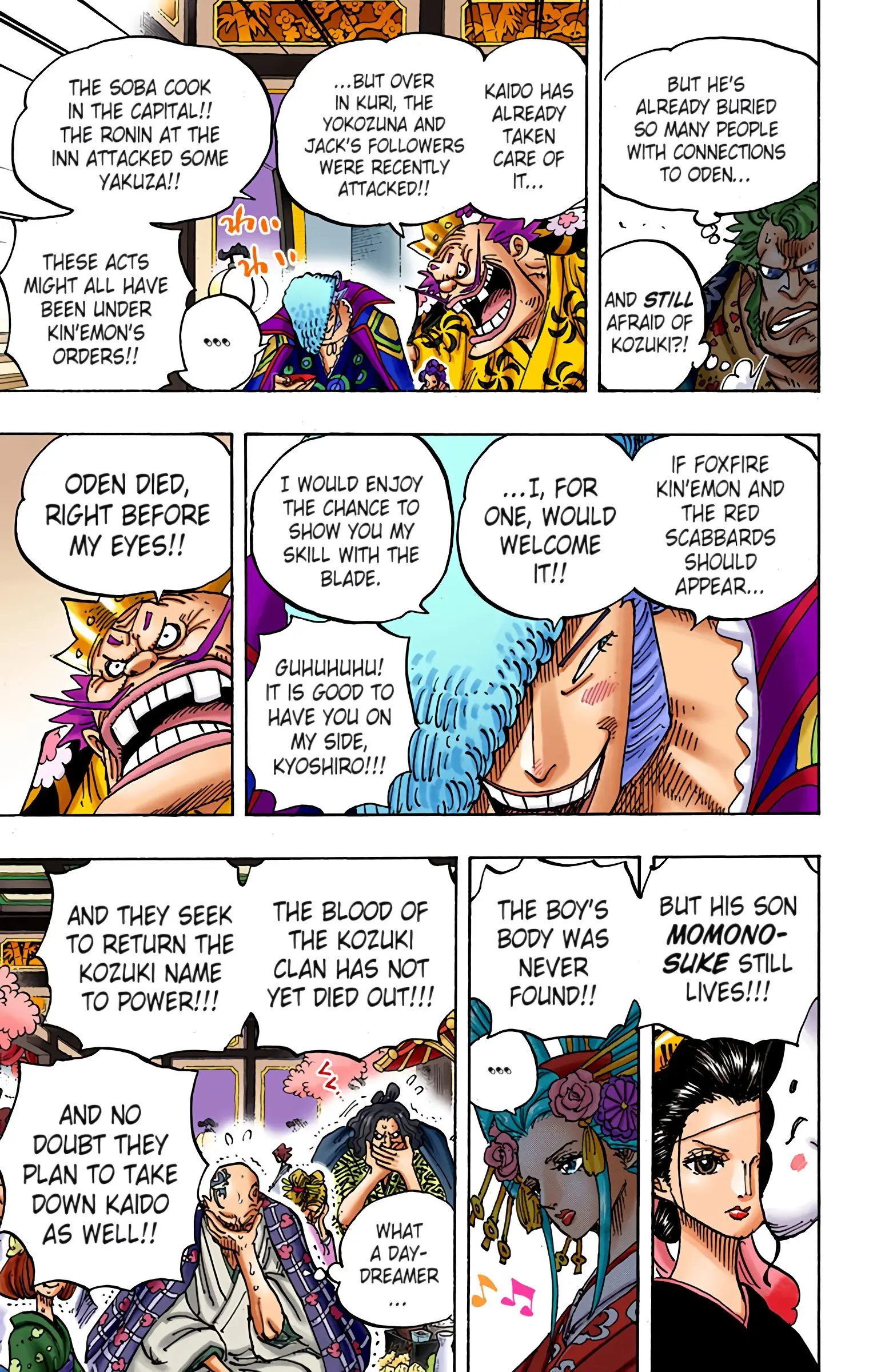 One Piece Colored, chapter 932, page 17