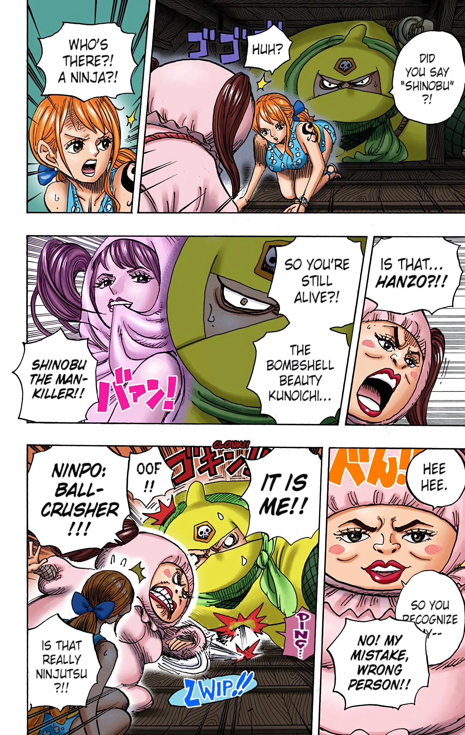 One Piece Colored, chapter 933, page 8