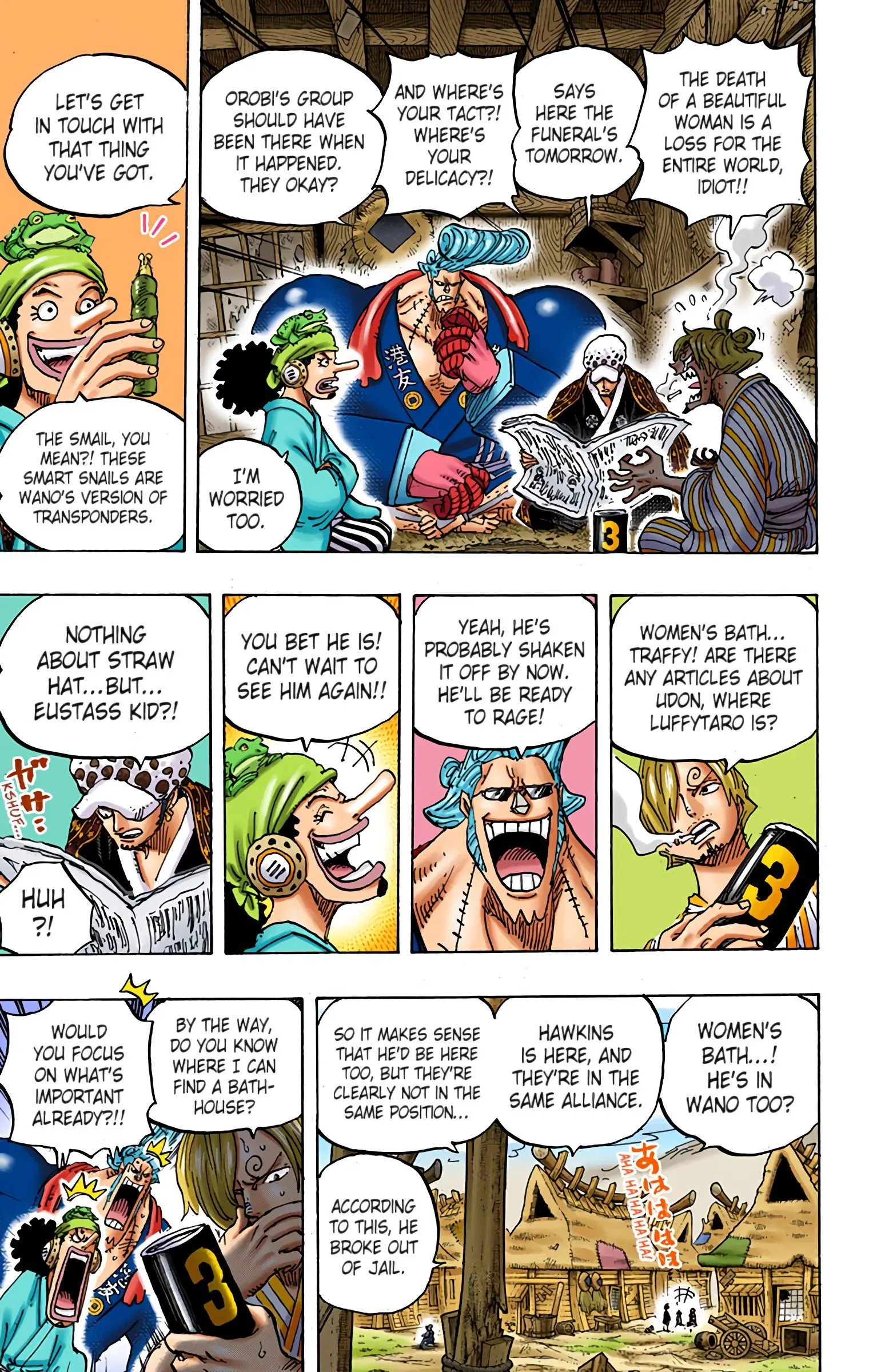 One Piece Colored, chapter 934, page 11