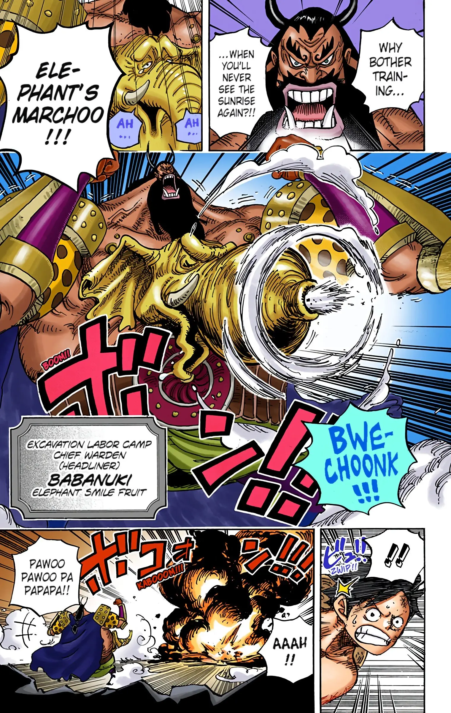 One Piece Colored, chapter 935, page 7