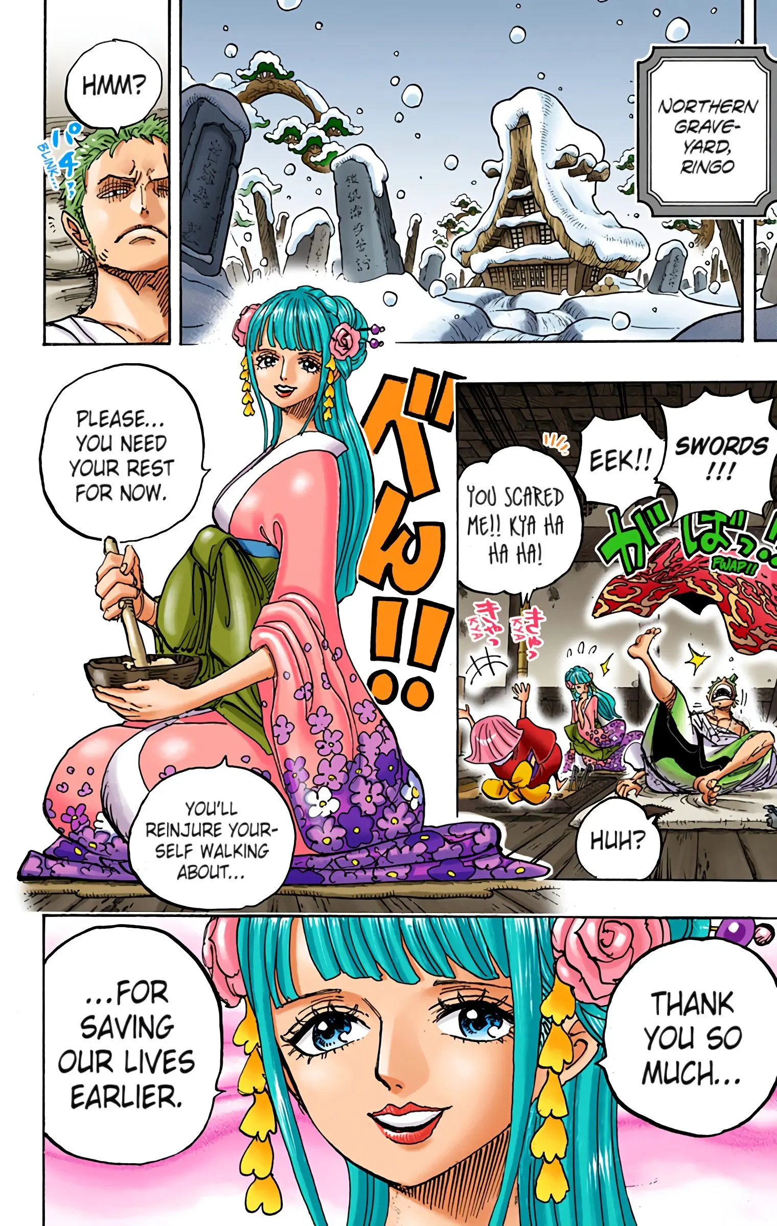One Piece Colored, chapter 938, page 10