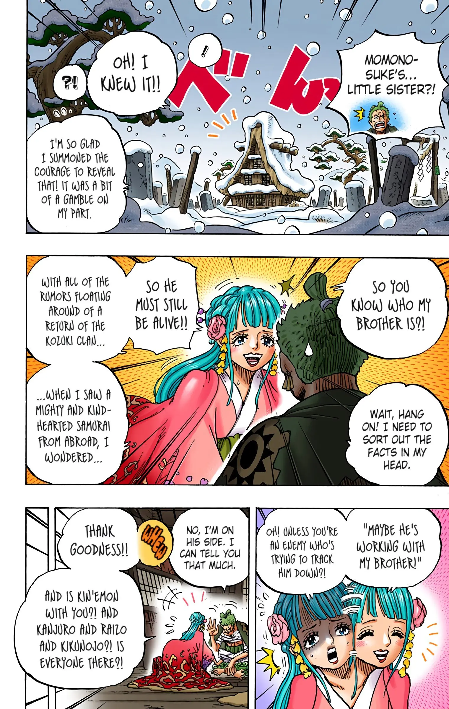 One Piece Colored, chapter 939, page 2